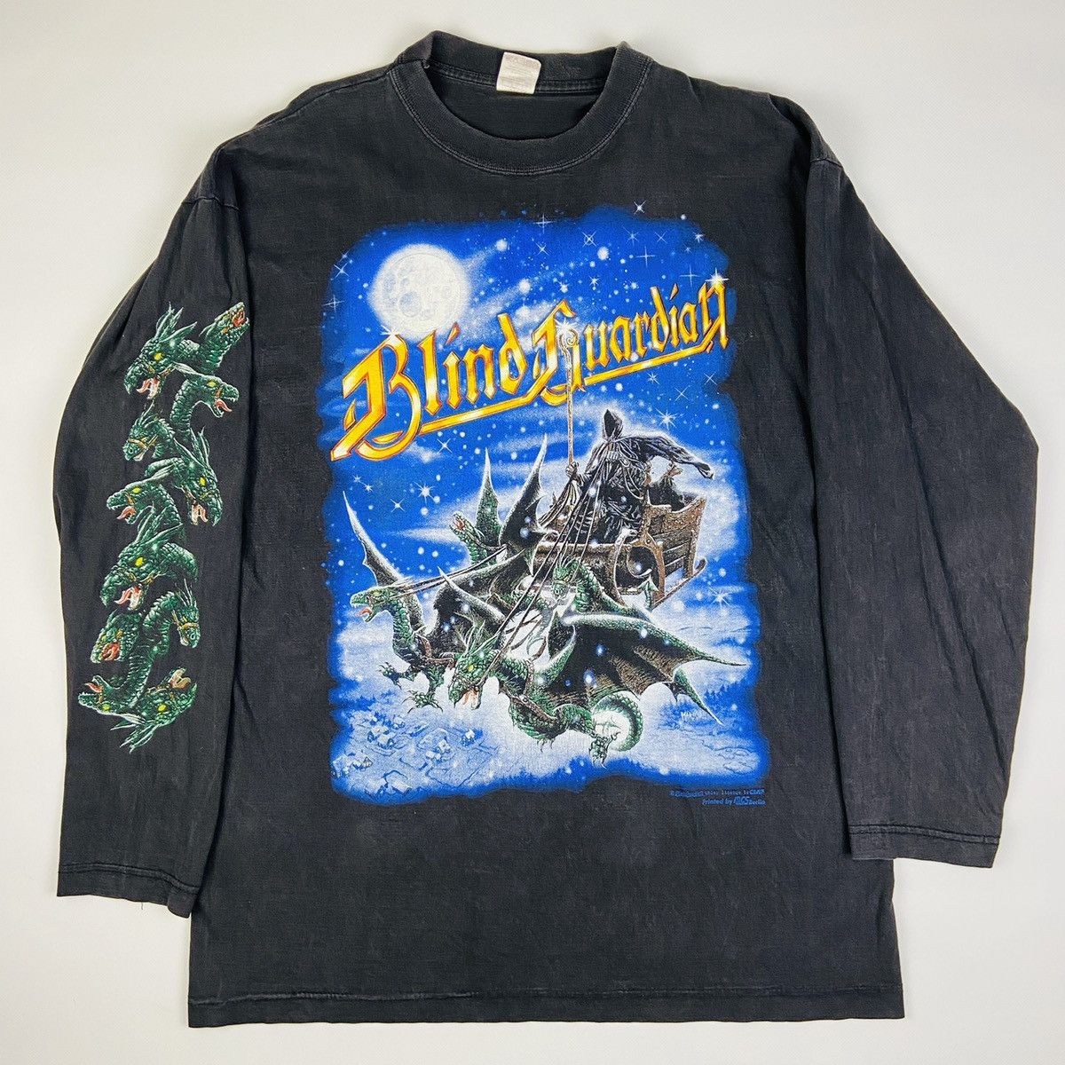 Band Tees VERY 1995 RARE BLIND GUARDIAN THE CHRISTMAS PARTIES TOUR Size US XL / EU 56 / 4 - 1 Thumbnail
