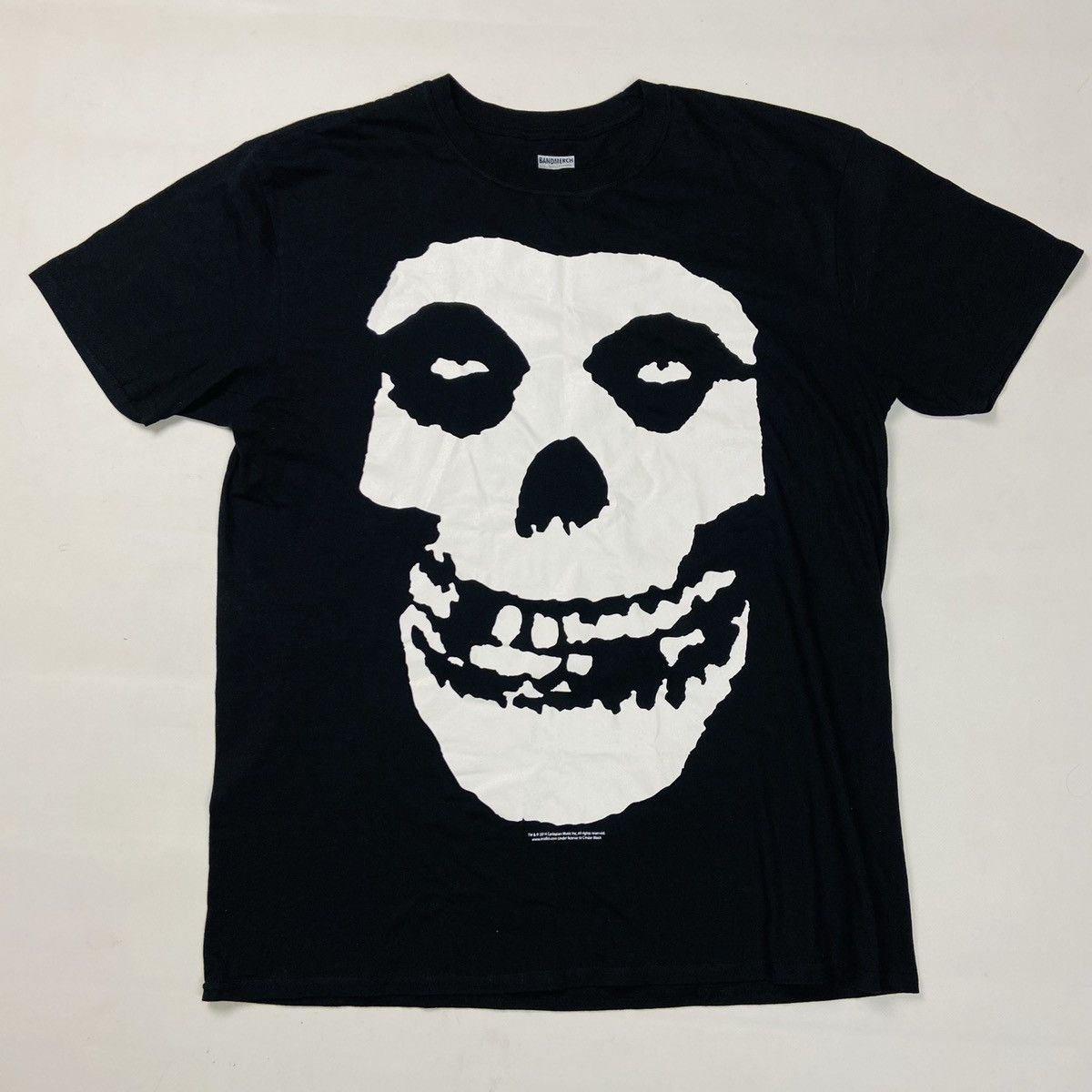 Band Tees CRIMSON GHOST MISFITS VINTAGE VERY RARE BIG PRINT SKULL TEE Size US XL / EU 56 / 4 - 1 Thumbnail