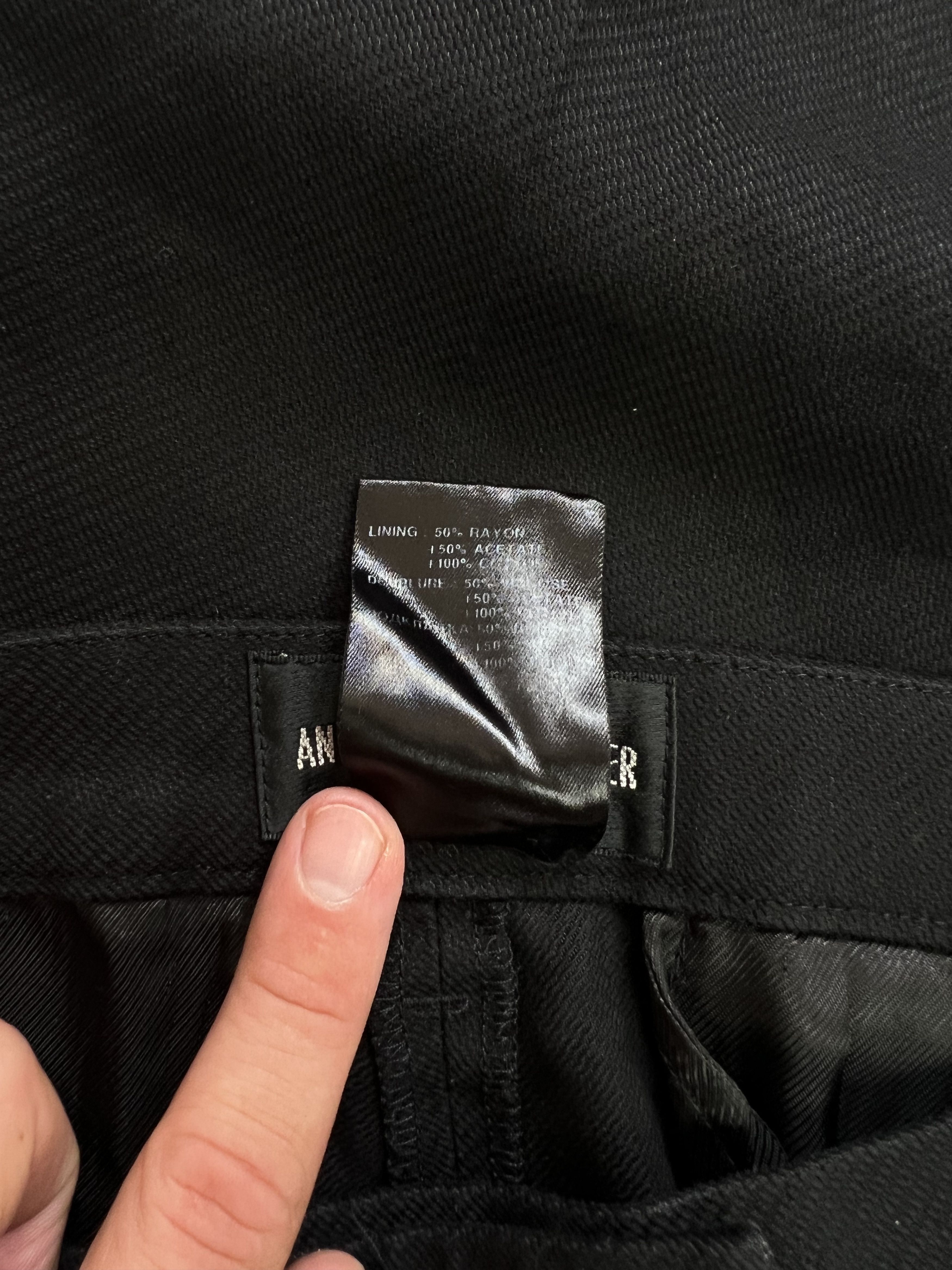 Ann Demeulemeester ⚡️QUICK SALE⚡️Ann Demeulemeester Black Pants Size 27" / US 4 / IT 40 - 3 Thumbnail
