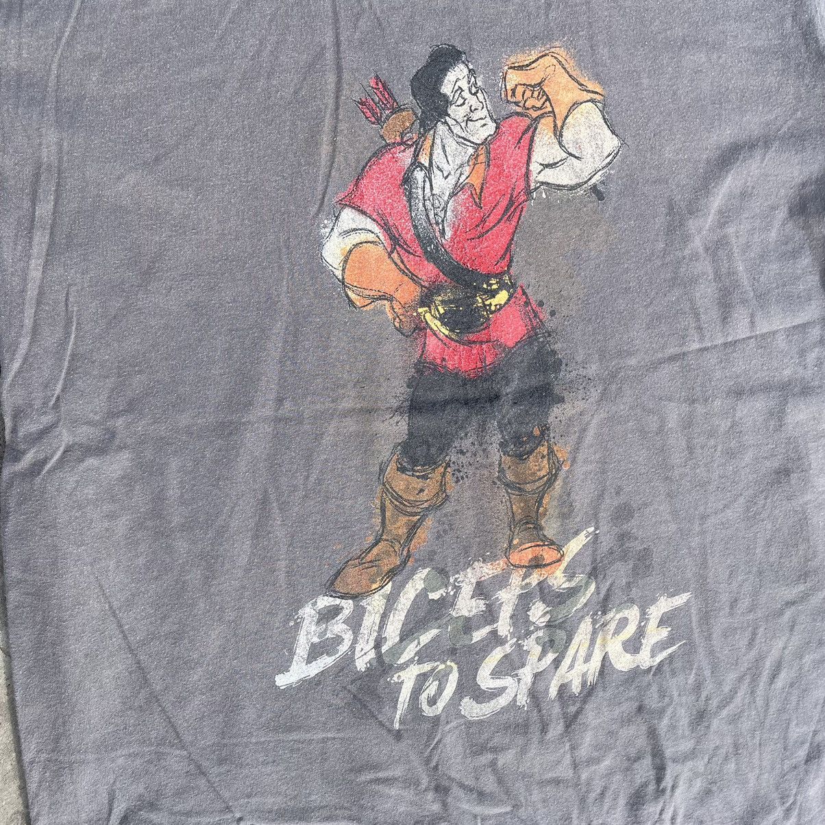 Disney Vintage Disney Cartoon 90s Streetwear T-shirts Gaston Size US XL / EU 56 / 4 - 3 Thumbnail