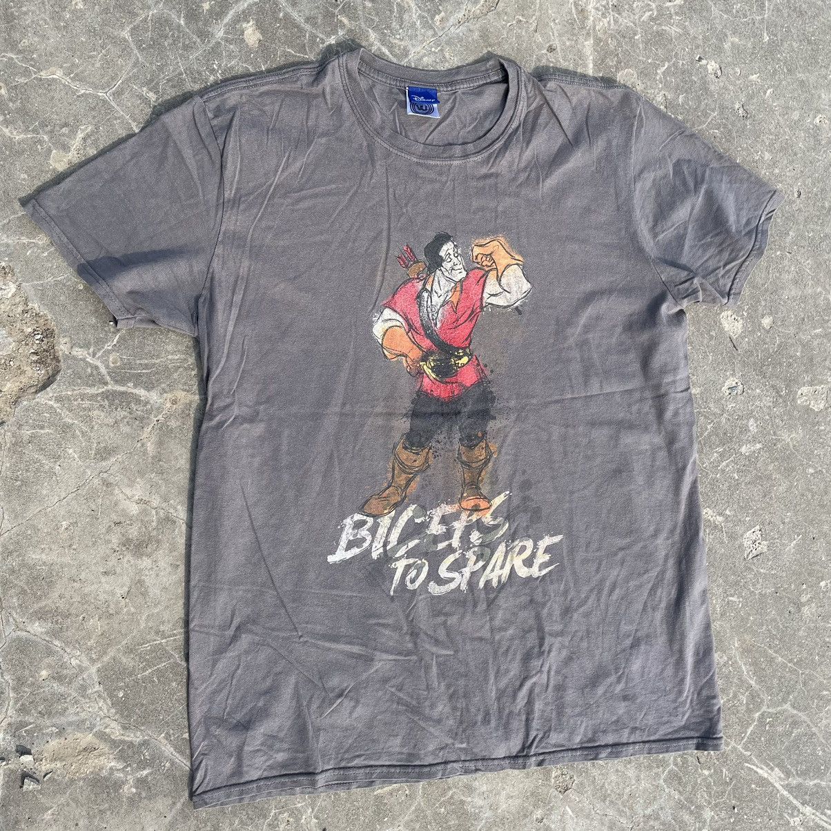 Disney Vintage Disney Cartoon 90s Streetwear T-shirts Gaston Size US XL / EU 56 / 4 - 1 Thumbnail