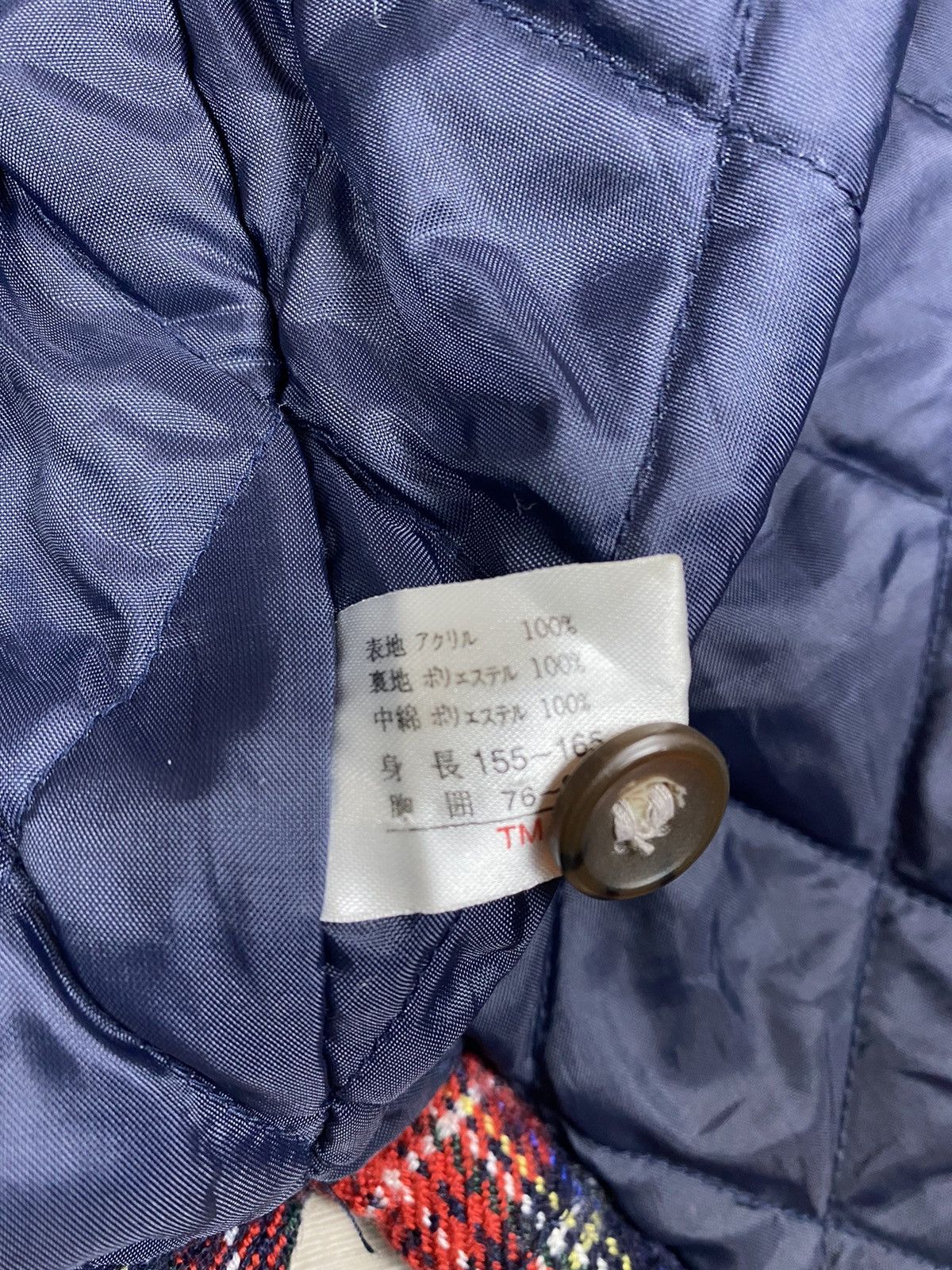 Flannel STEAL🔥Vtg Checkered Flannel Thick Puffer Coat Shirt Jacket Size US L / EU 52-54 / 3 - 6 Thumbnail