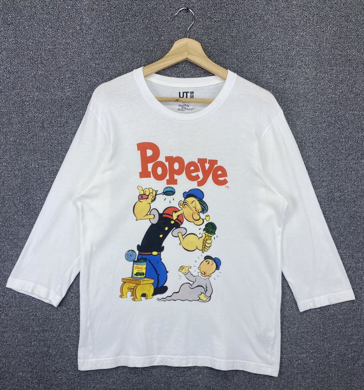 Uniqlo Popeye X Uniqlo Nice Printed T Shirts Tee Long Sleeve Nice Size US L / EU 52-54 / 3 - 1 Thumbnail