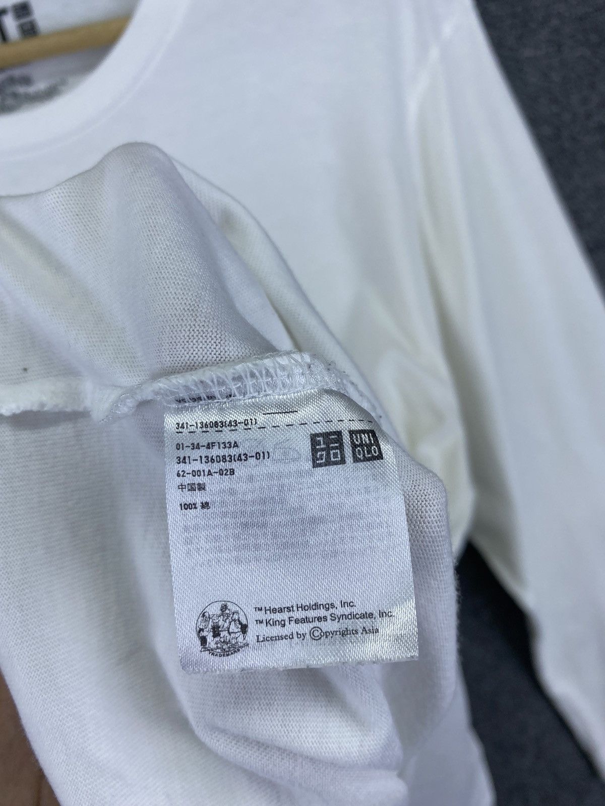 Uniqlo Popeye X Uniqlo Nice Printed T Shirts Tee Long Sleeve Nice Size US L / EU 52-54 / 3 - 6 Thumbnail