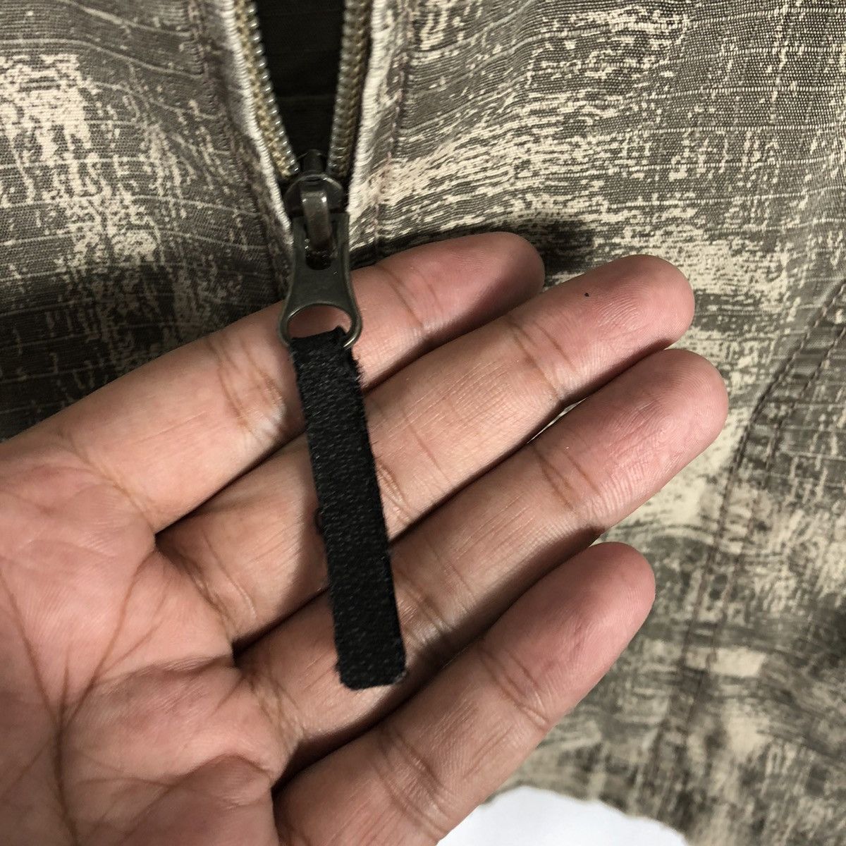 Airwalk Rare Airwalk Splash Military Distress Zipper Chore Jacket Size US M / EU 48-50 / 2 - 14 Thumbnail