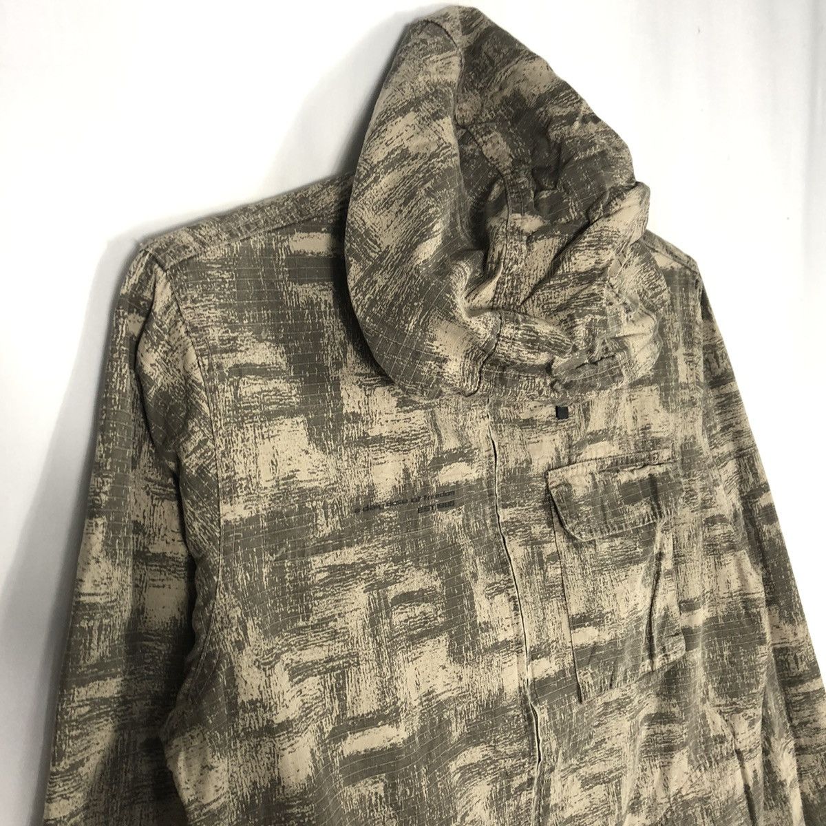 Airwalk Rare Airwalk Splash Military Distress Zipper Chore Jacket Size US M / EU 48-50 / 2 - 9 Thumbnail