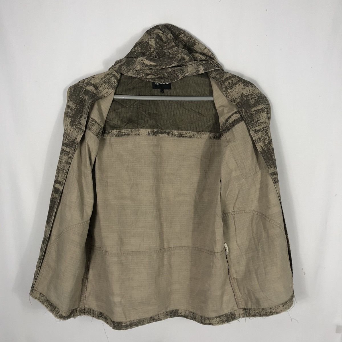 Airwalk Rare Airwalk Splash Military Distress Zipper Chore Jacket Size US M / EU 48-50 / 2 - 15 Thumbnail