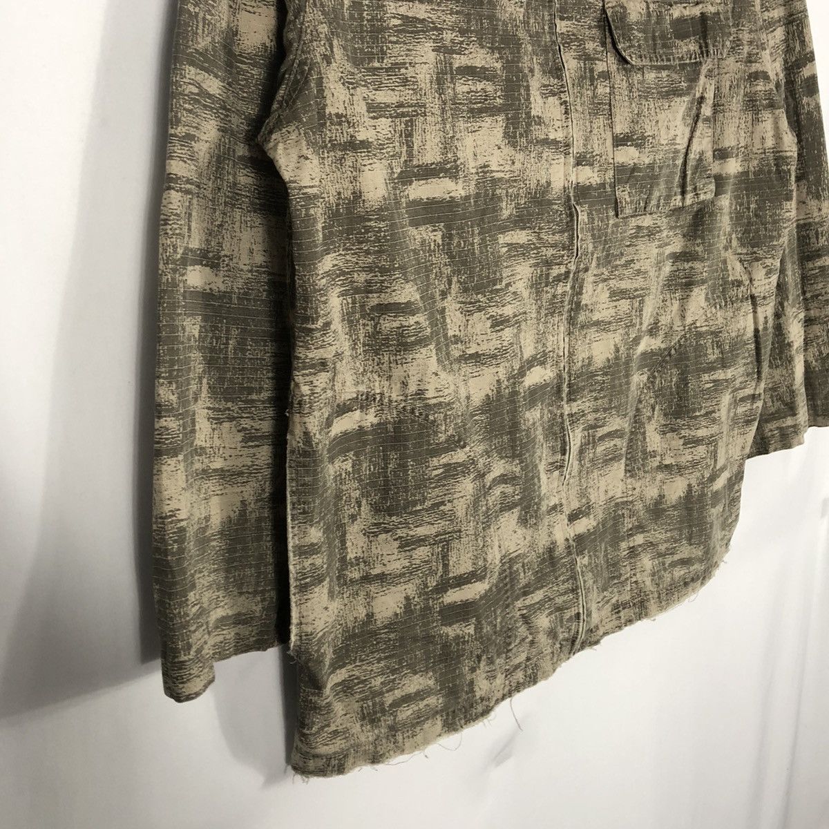 Airwalk Rare Airwalk Splash Military Distress Zipper Chore Jacket Size US M / EU 48-50 / 2 - 10 Thumbnail