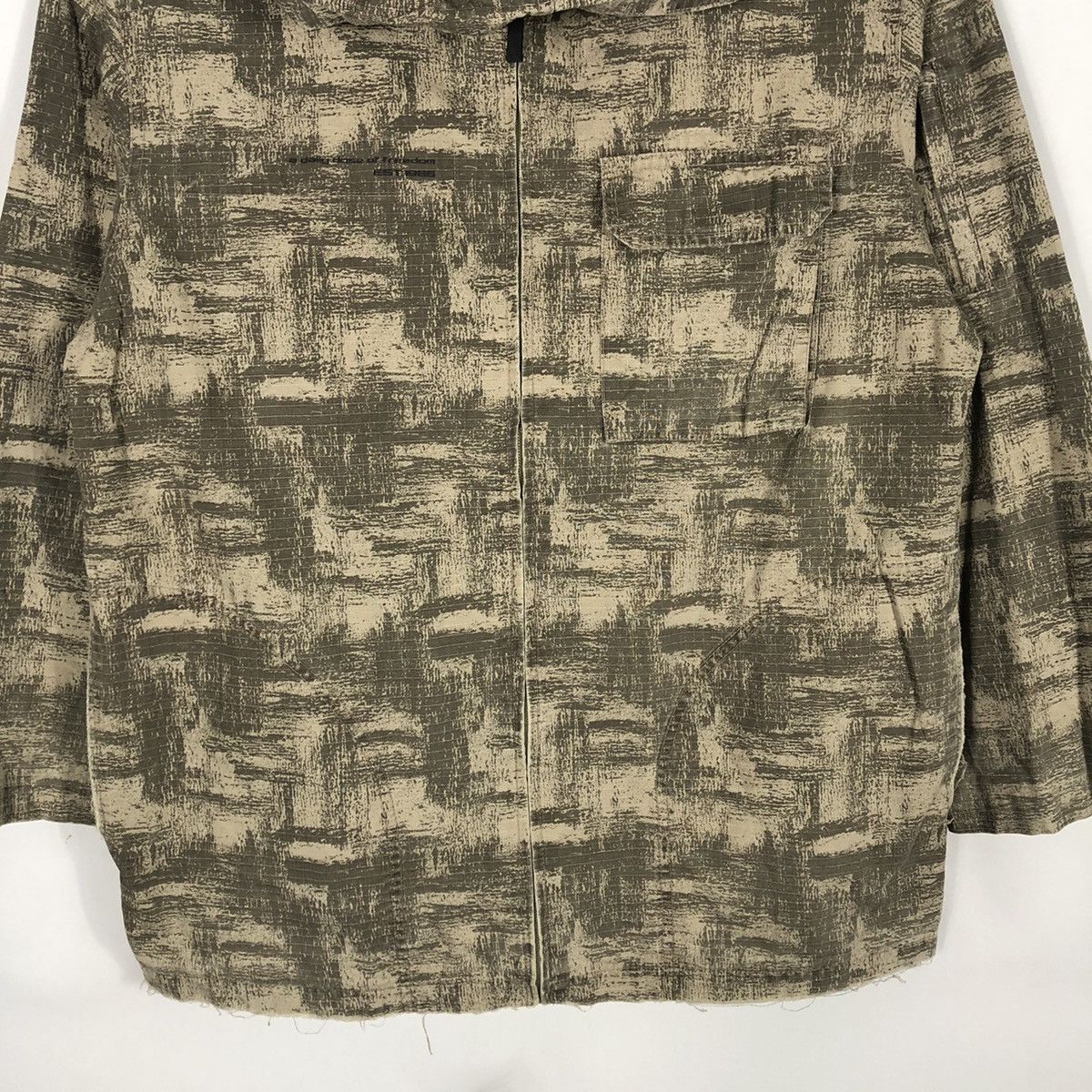 Airwalk Rare Airwalk Splash Military Distress Zipper Chore Jacket Size US M / EU 48-50 / 2 - 3 Thumbnail