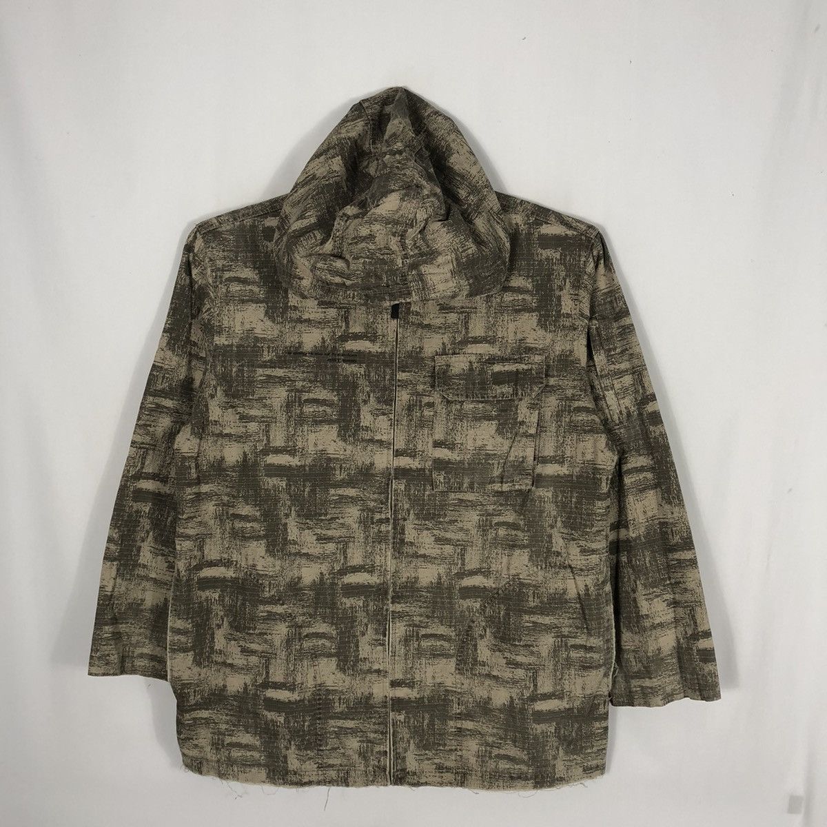 Airwalk Rare Airwalk Splash Military Distress Zipper Chore Jacket Size US M / EU 48-50 / 2 - 1 Thumbnail