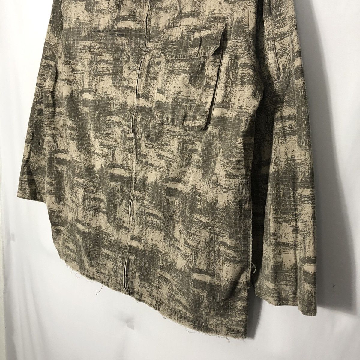Airwalk Rare Airwalk Splash Military Distress Zipper Chore Jacket Size US M / EU 48-50 / 2 - 8 Thumbnail