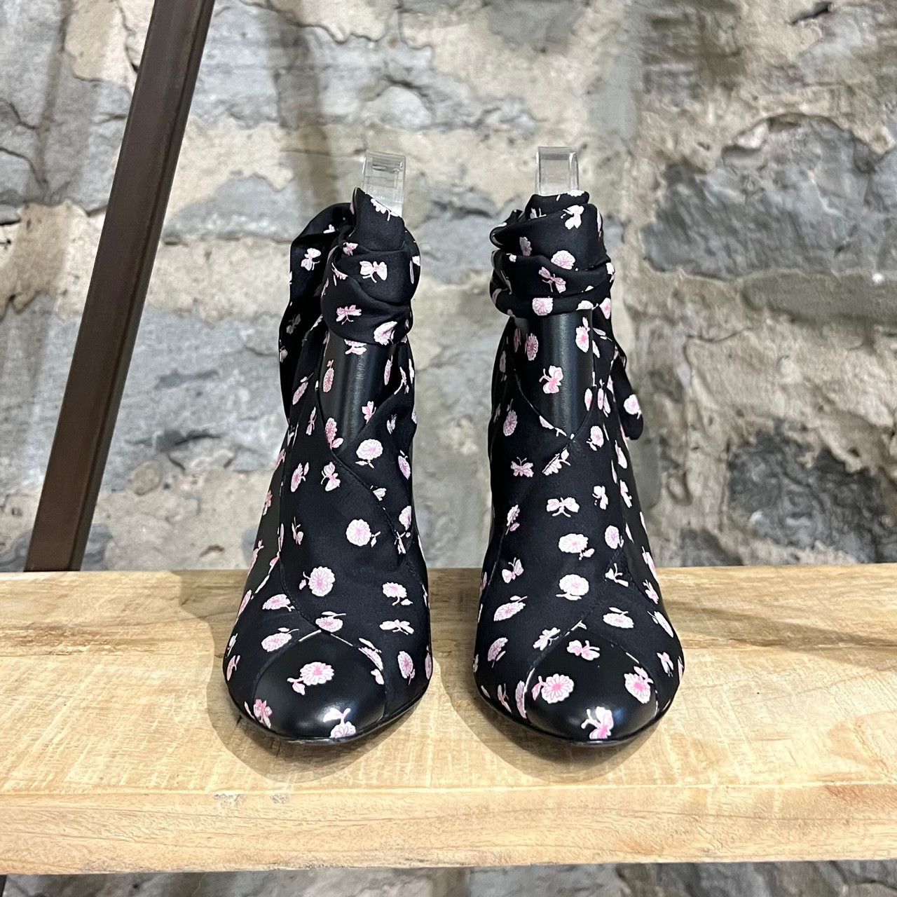 3.1 Phillip Lim 3.1 Phillip Lim Black Drum Glove Floral Mules Size US 5 / IT 35 - 2 Thumbnail