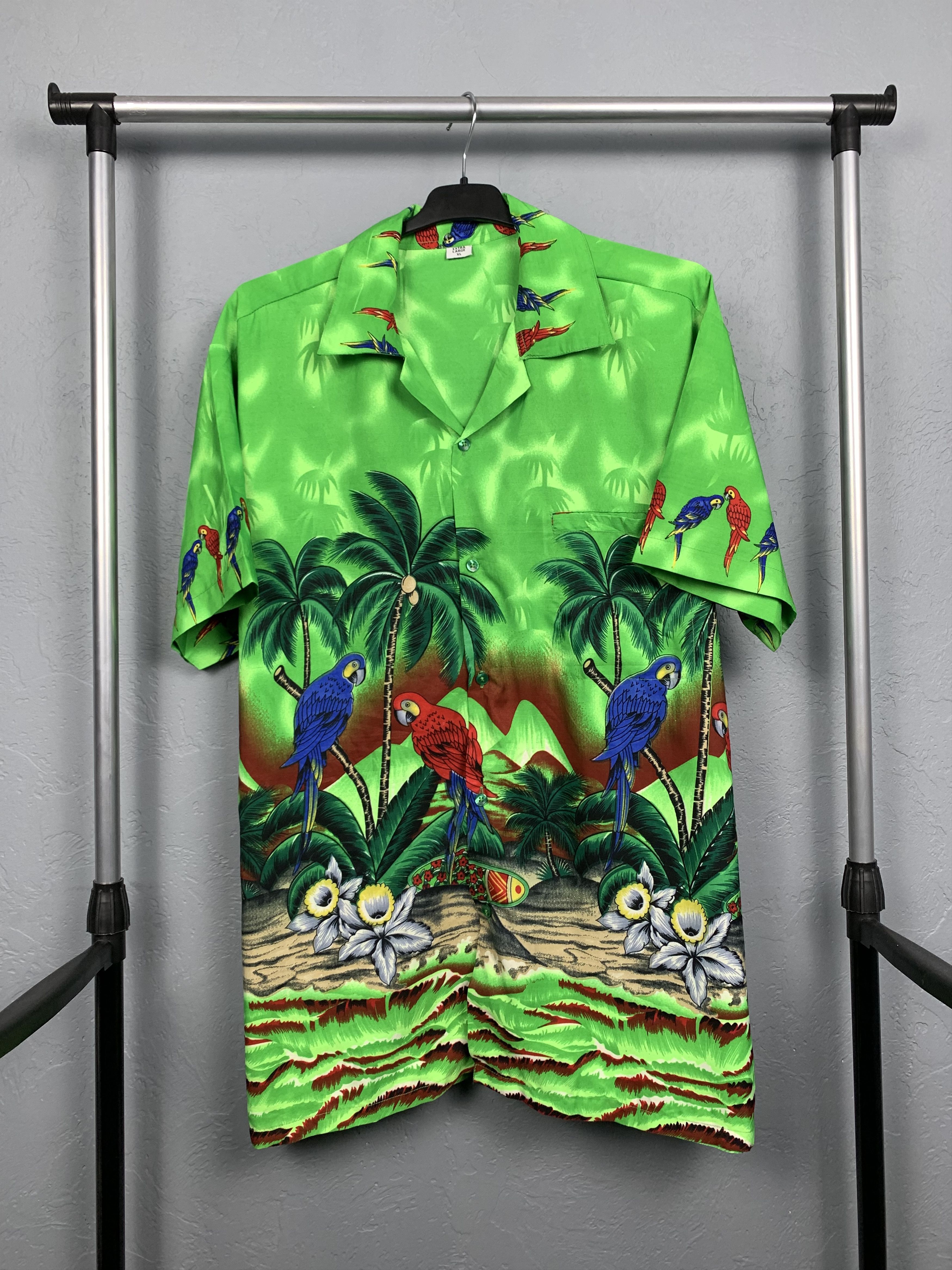 Other Vintage Hawaiian Shirt Full Printed Size US XL / EU 56 / 4 - 1 Thumbnail