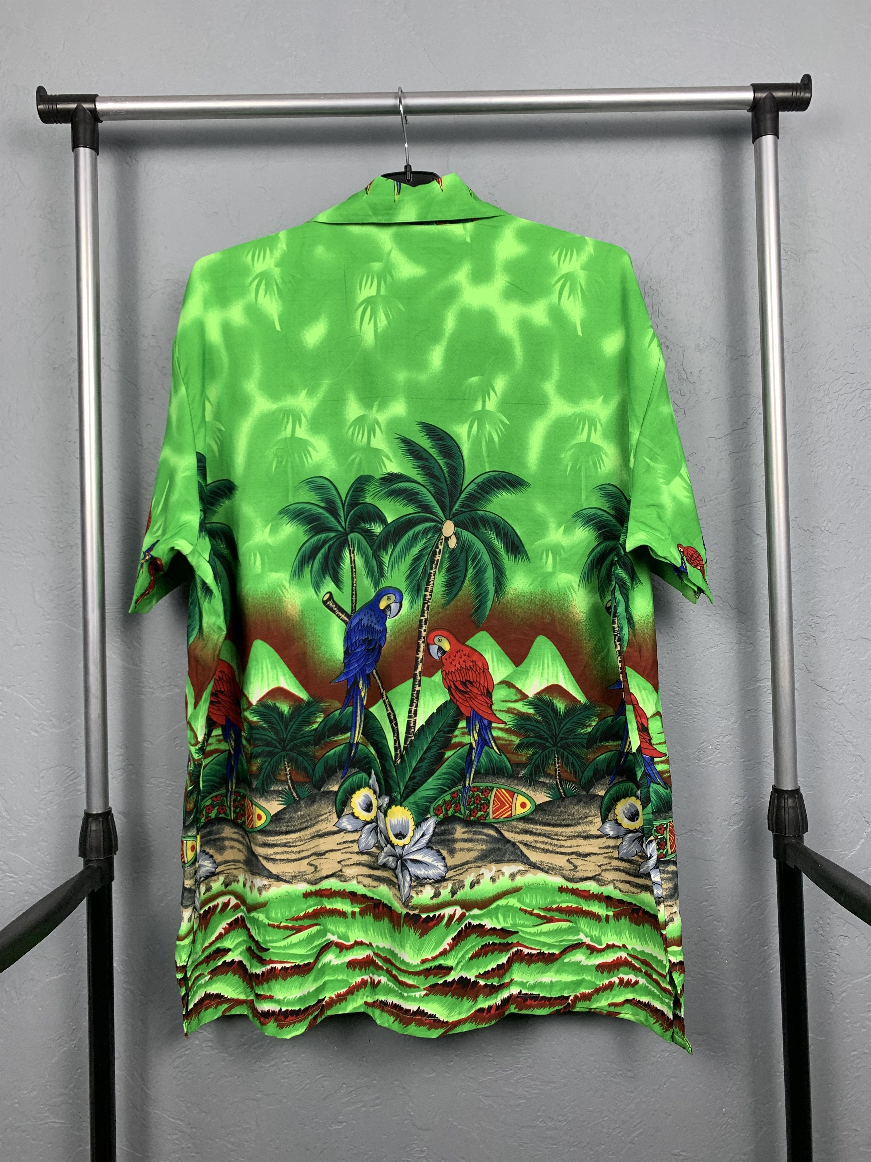Other Vintage Hawaiian Shirt Full Printed Size US XL / EU 56 / 4 - 4 Thumbnail