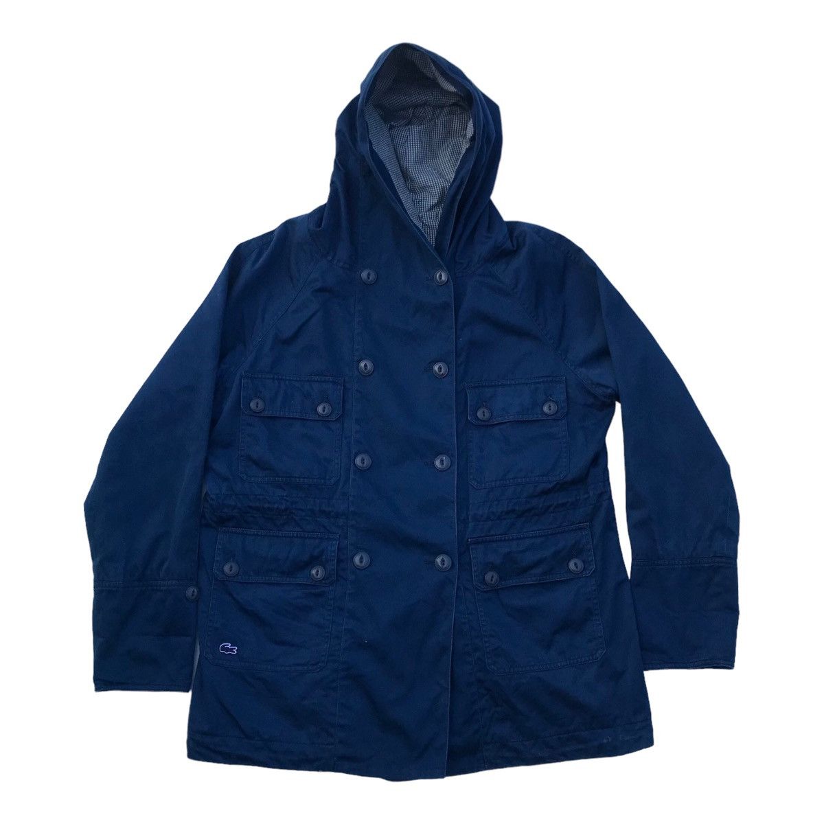 Lacoste Lacoste Live Double Breasted Multipocket Cargo Hoodie Jacket Size US M / EU 48-50 / 2 - 1 Thumbnail