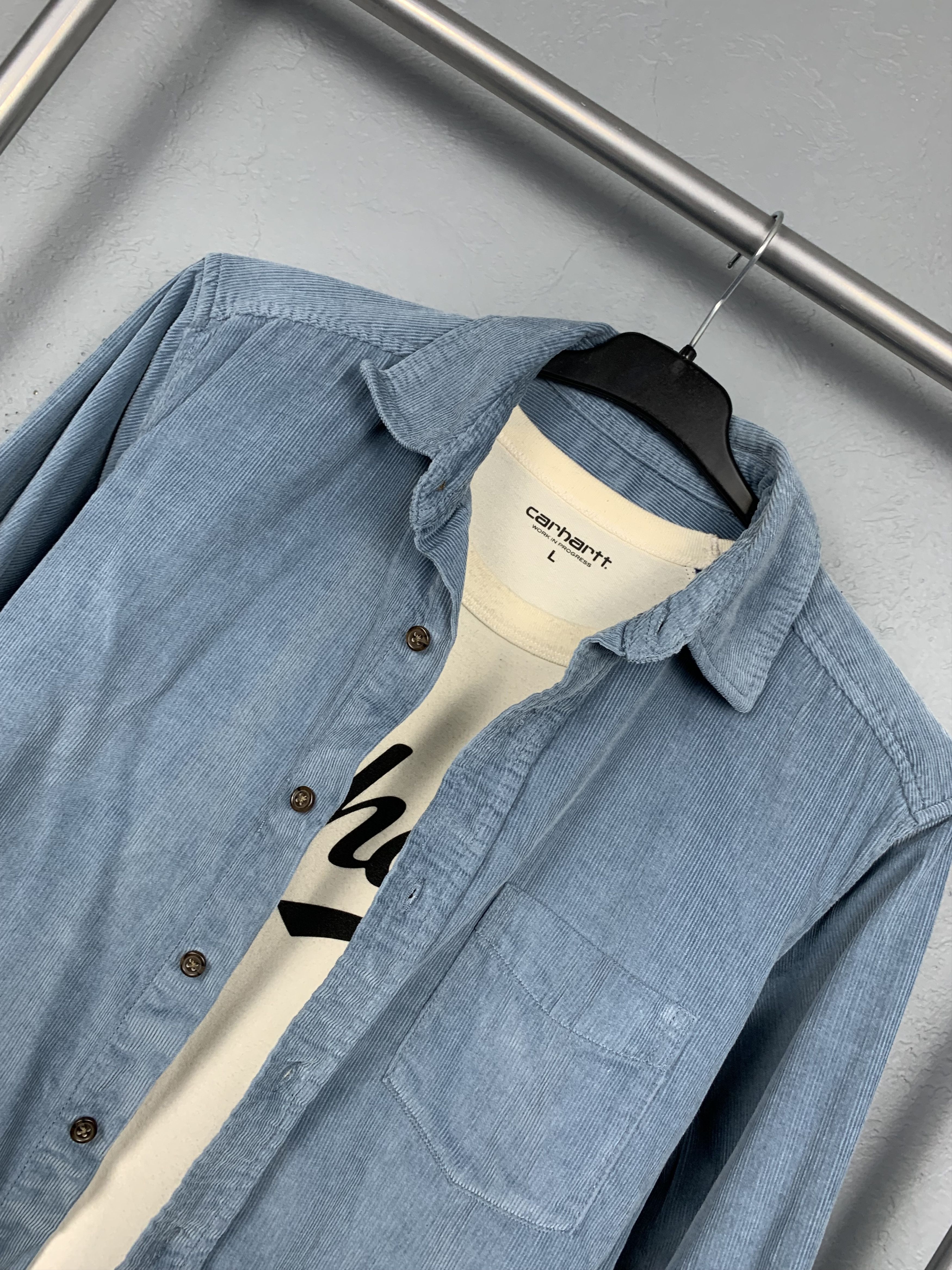 Flannel Flannel Vintage Corduroy Shirt Size US L / EU 52-54 / 3 - 2 Thumbnail