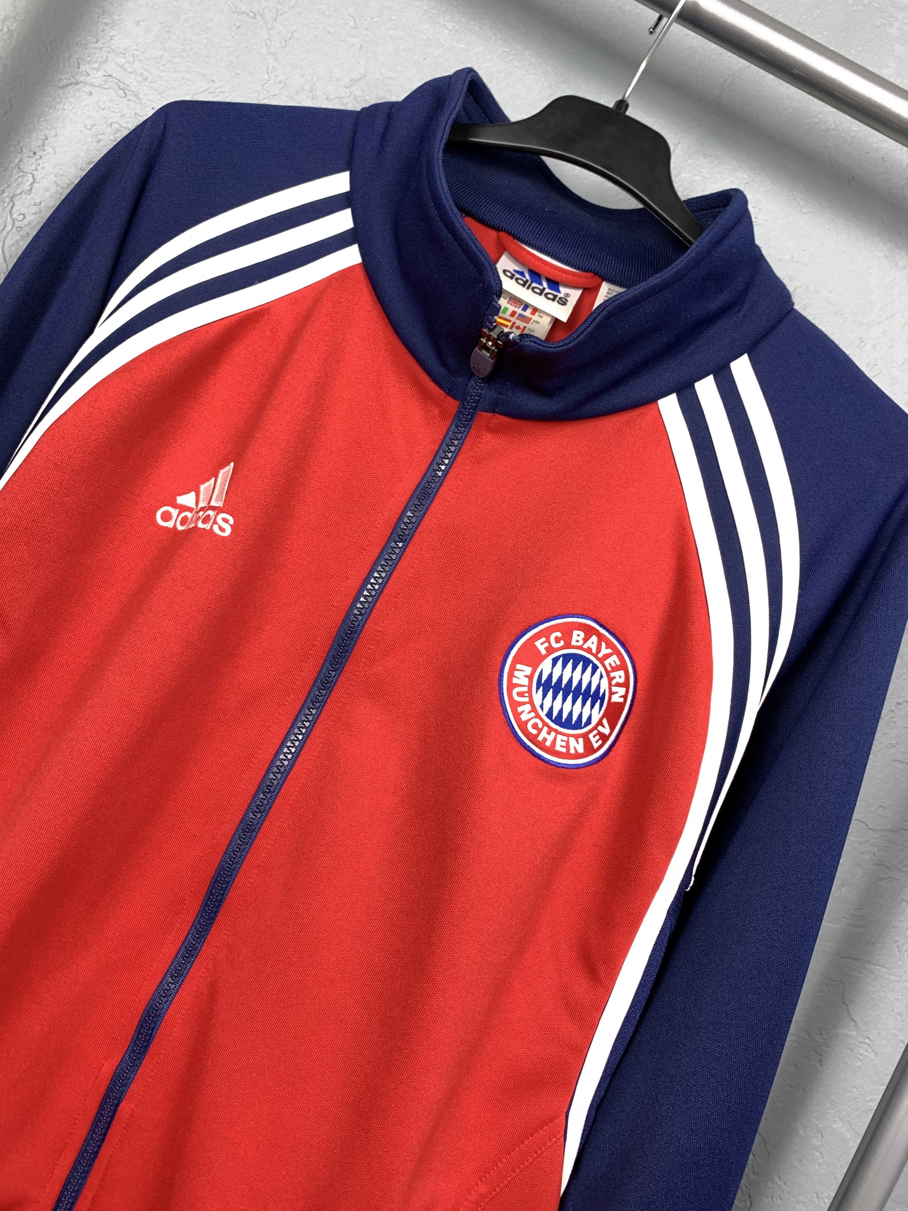 Adidas Adidas Bayern Munich Vintage Mens Track Top Jacket Size US L / EU 52-54 / 3 - 2 Thumbnail