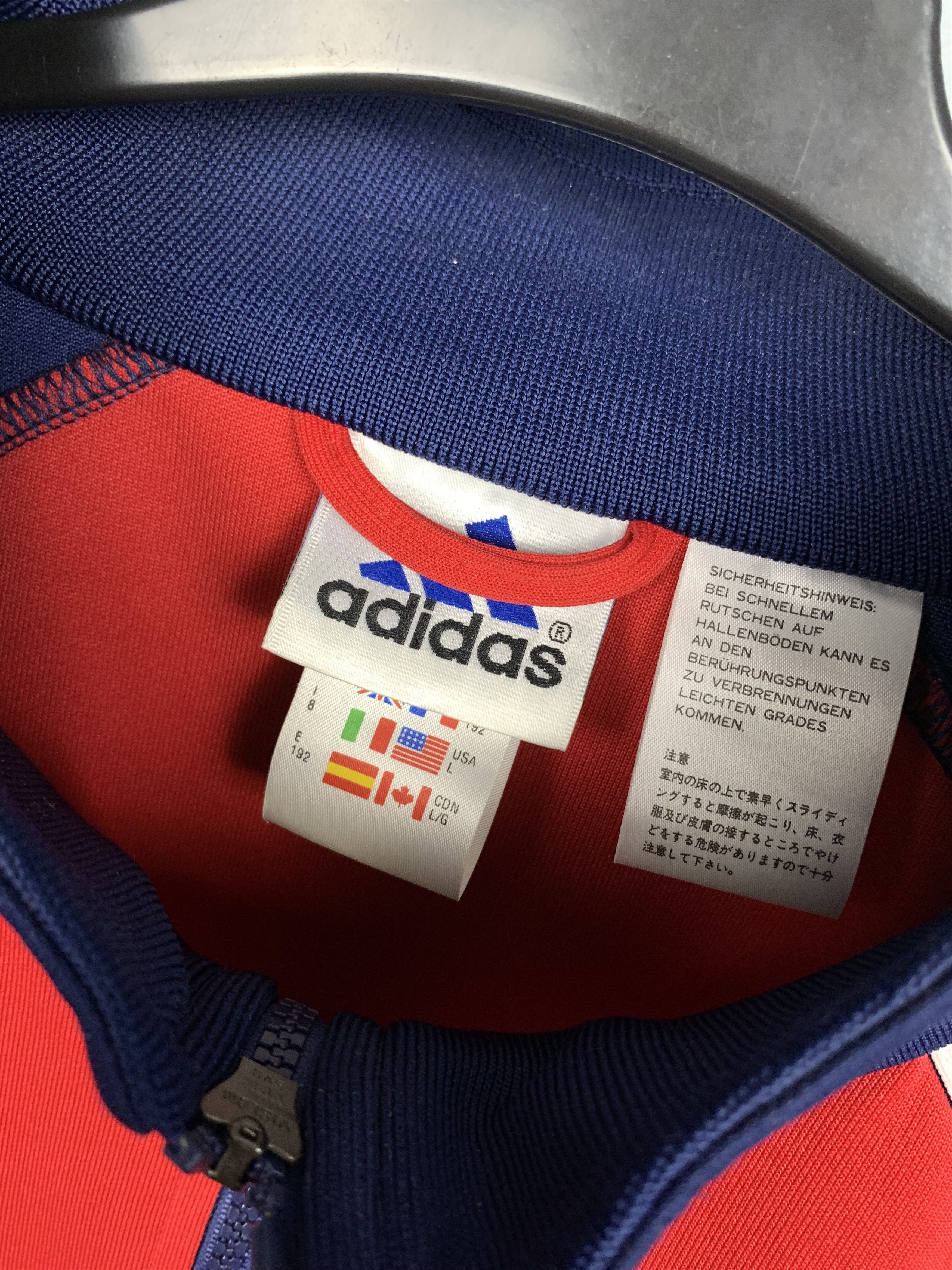 Adidas Adidas Bayern Munich Vintage Mens Track Top Jacket Size US L / EU 52-54 / 3 - 3 Thumbnail