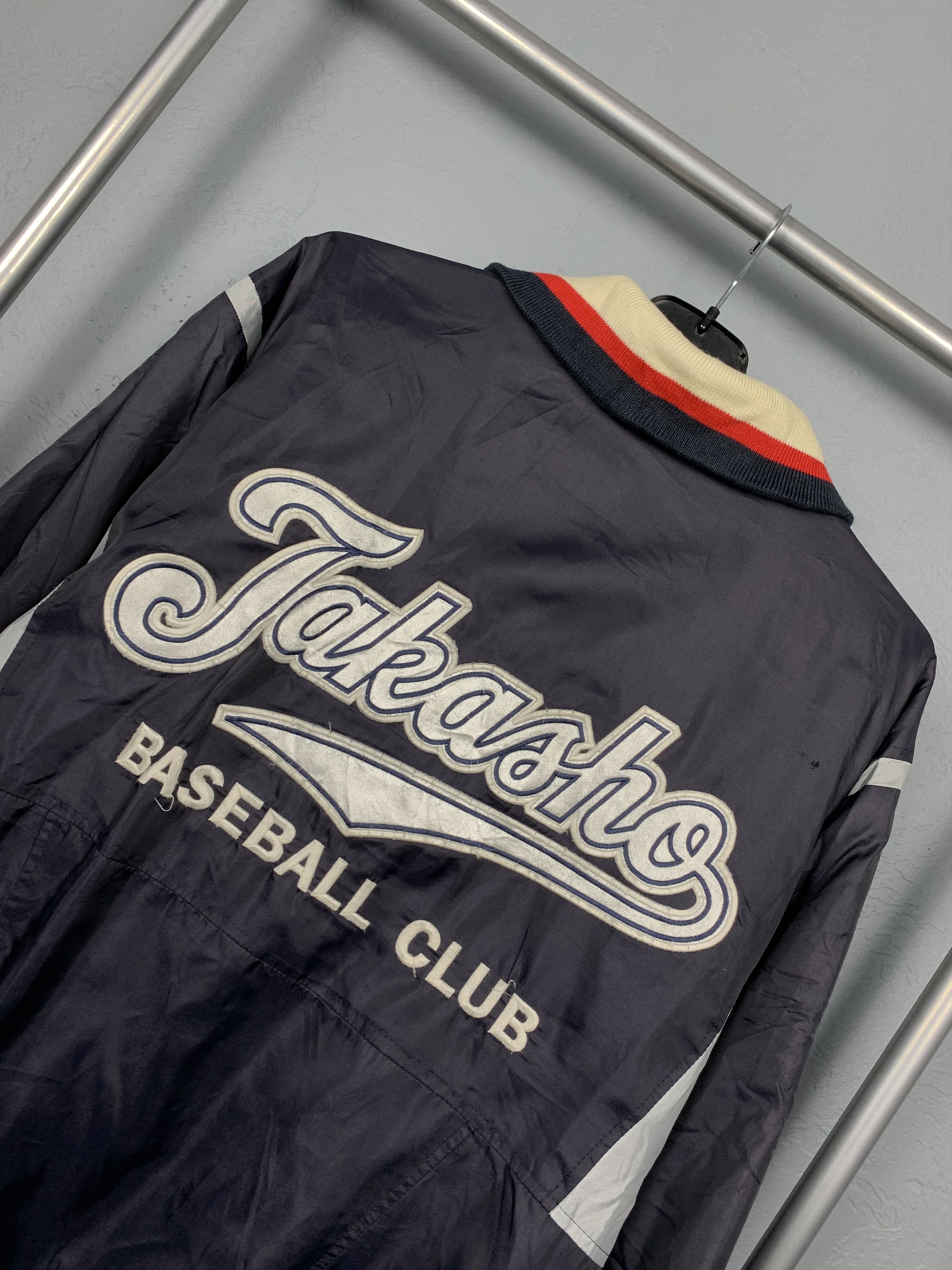 Japanese Brand Takasho Baseball Club 1996 Vintage Mens Jacket Bomber Size US XL / EU 56 / 4 - 2 Thumbnail