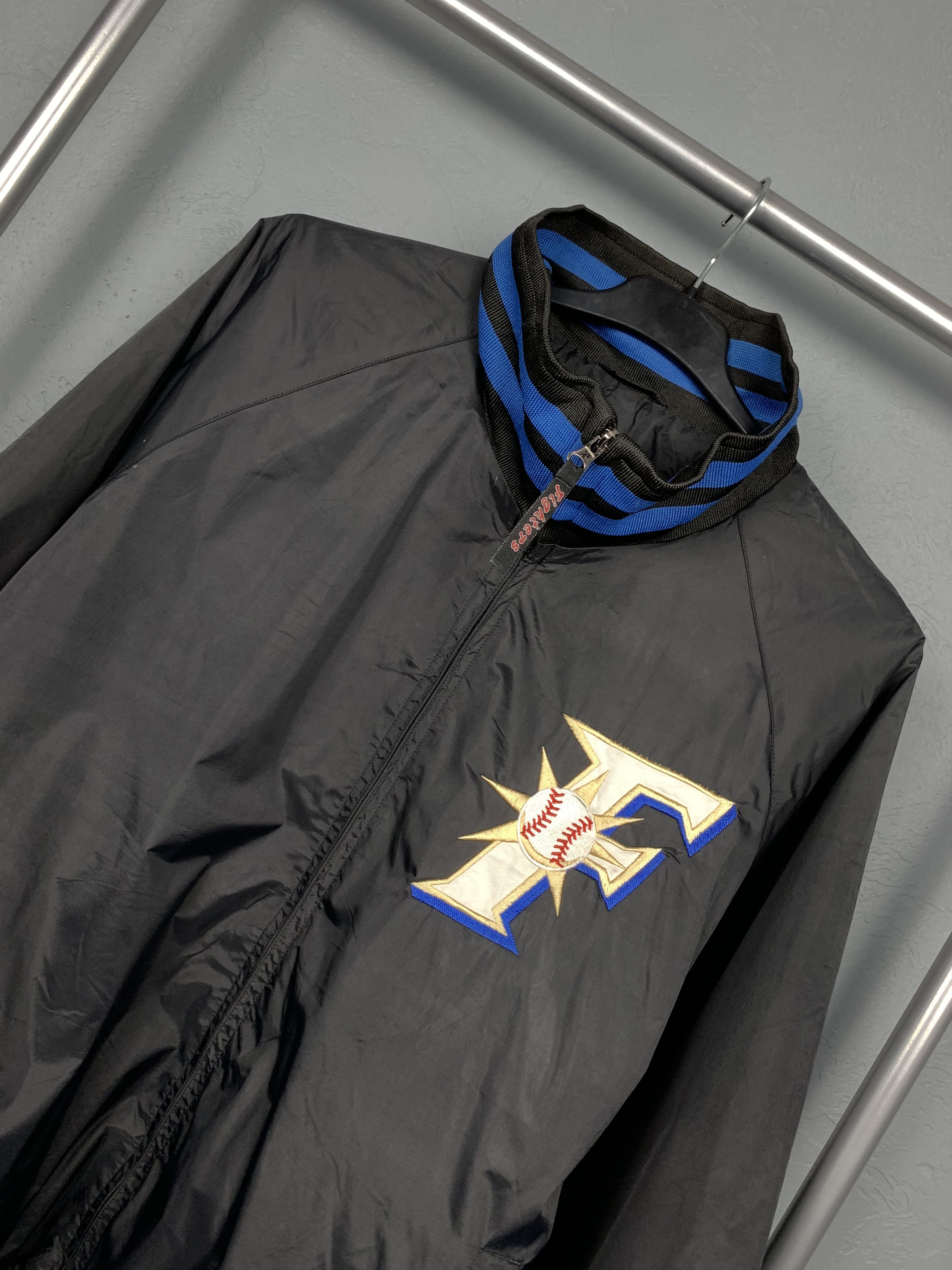 Japanese Brand Nippon Ham Fighters Hokkaido Vintage Mens Jacket Bomber Size US L / EU 52-54 / 3 - 4 Thumbnail