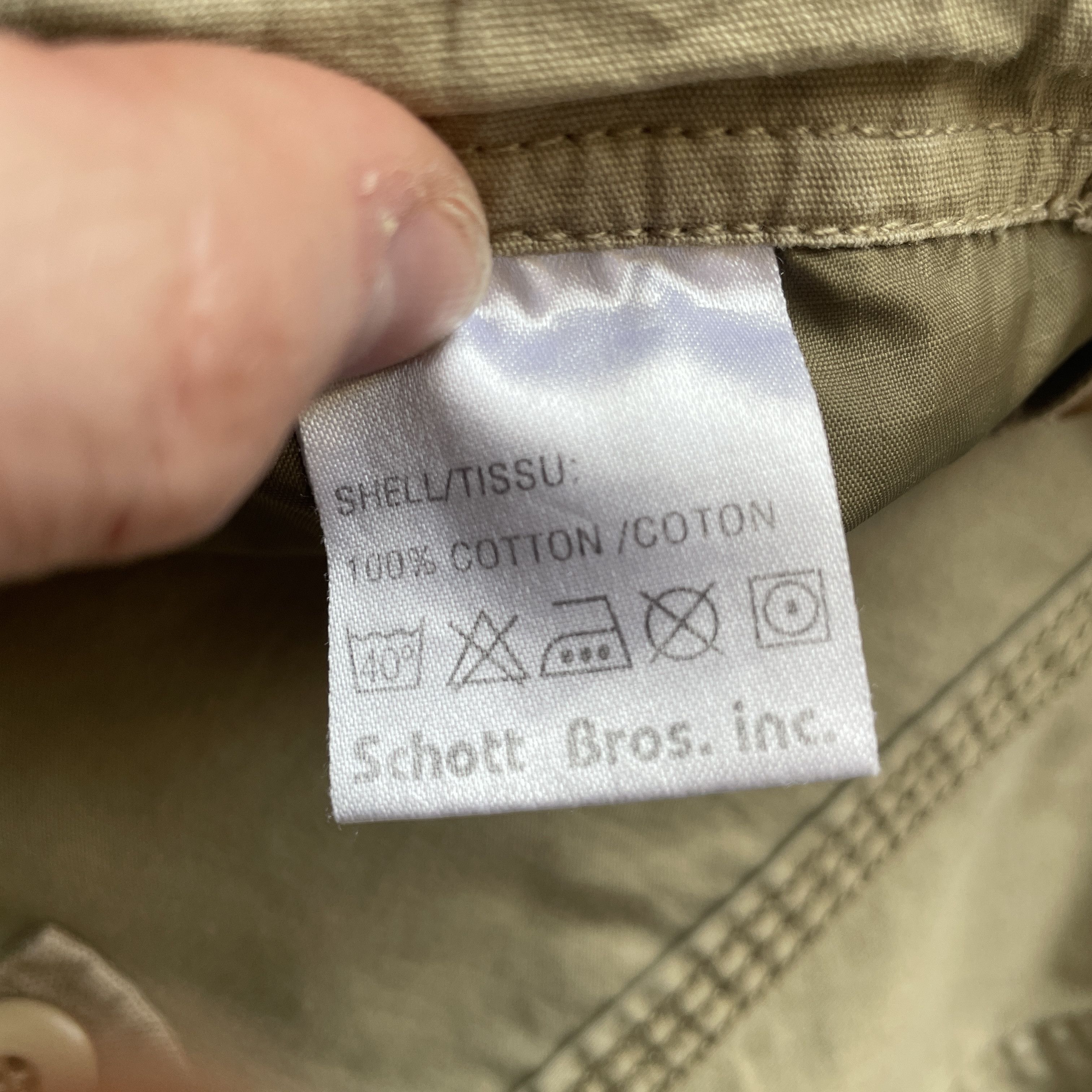 Schott Schott Vintage Military Combat Pants Size 28 Size US 28 / EU 44 - 13 Thumbnail