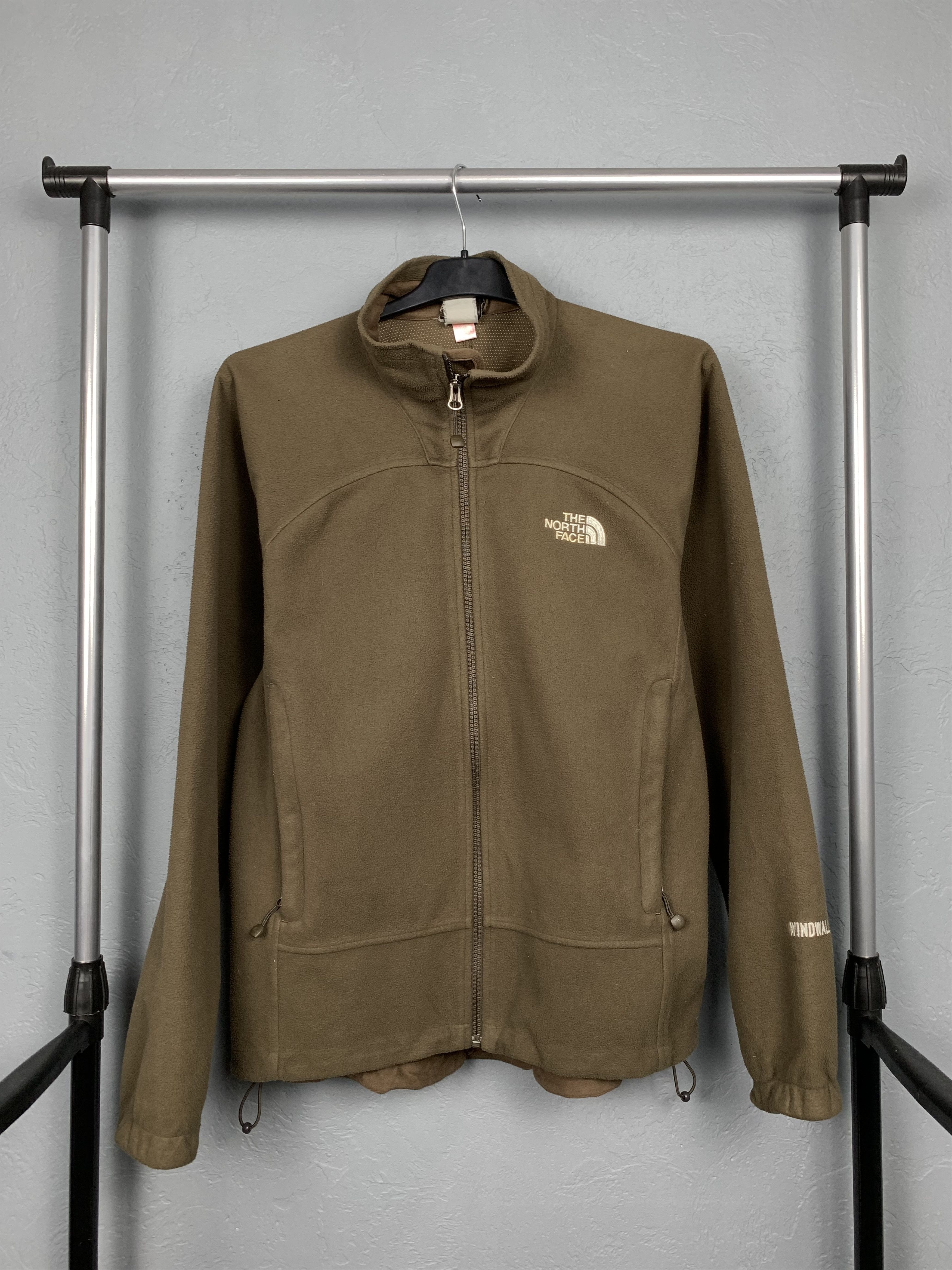 The North Face The North Face Vintage Brown Windwall Fleece Jacket Brown Size US L / EU 52-54 / 3 - 1 Thumbnail