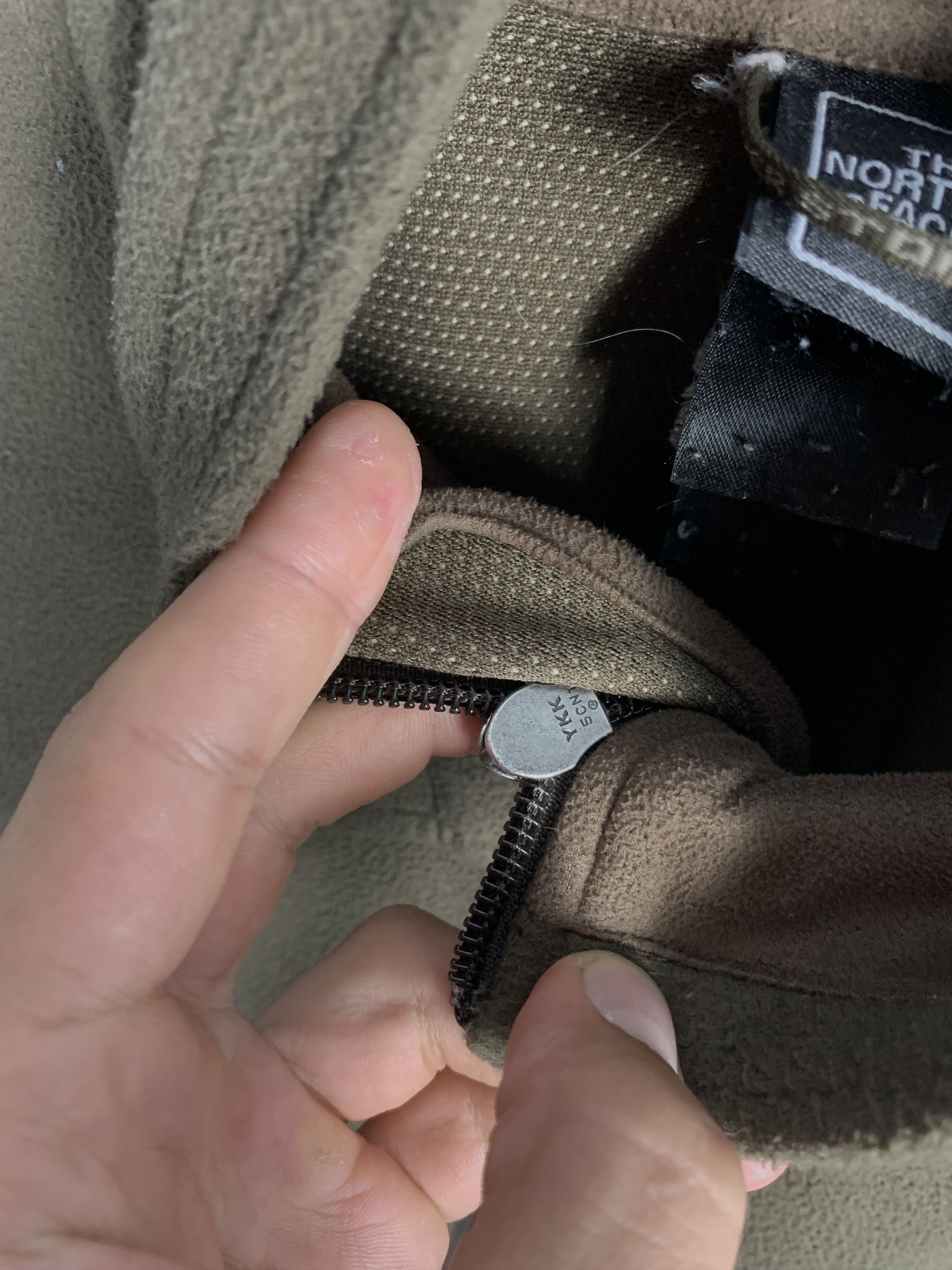 The North Face The North Face Vintage Brown Windwall Fleece Jacket Brown Size US L / EU 52-54 / 3 - 5 Thumbnail
