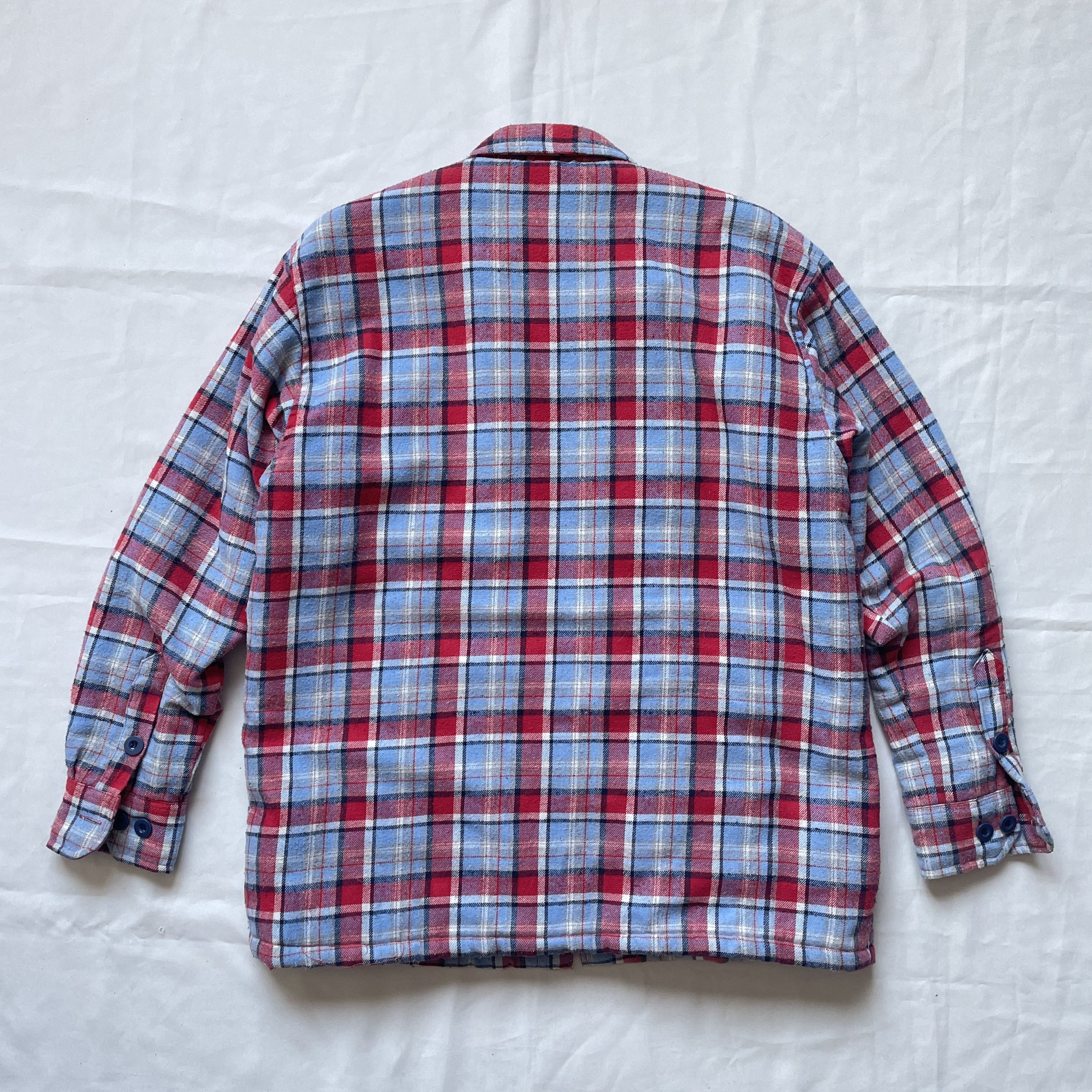Flannel Vintage Padded Flannel Overshirt Size M Size US M / EU 48-50 / 2 - 2 Thumbnail