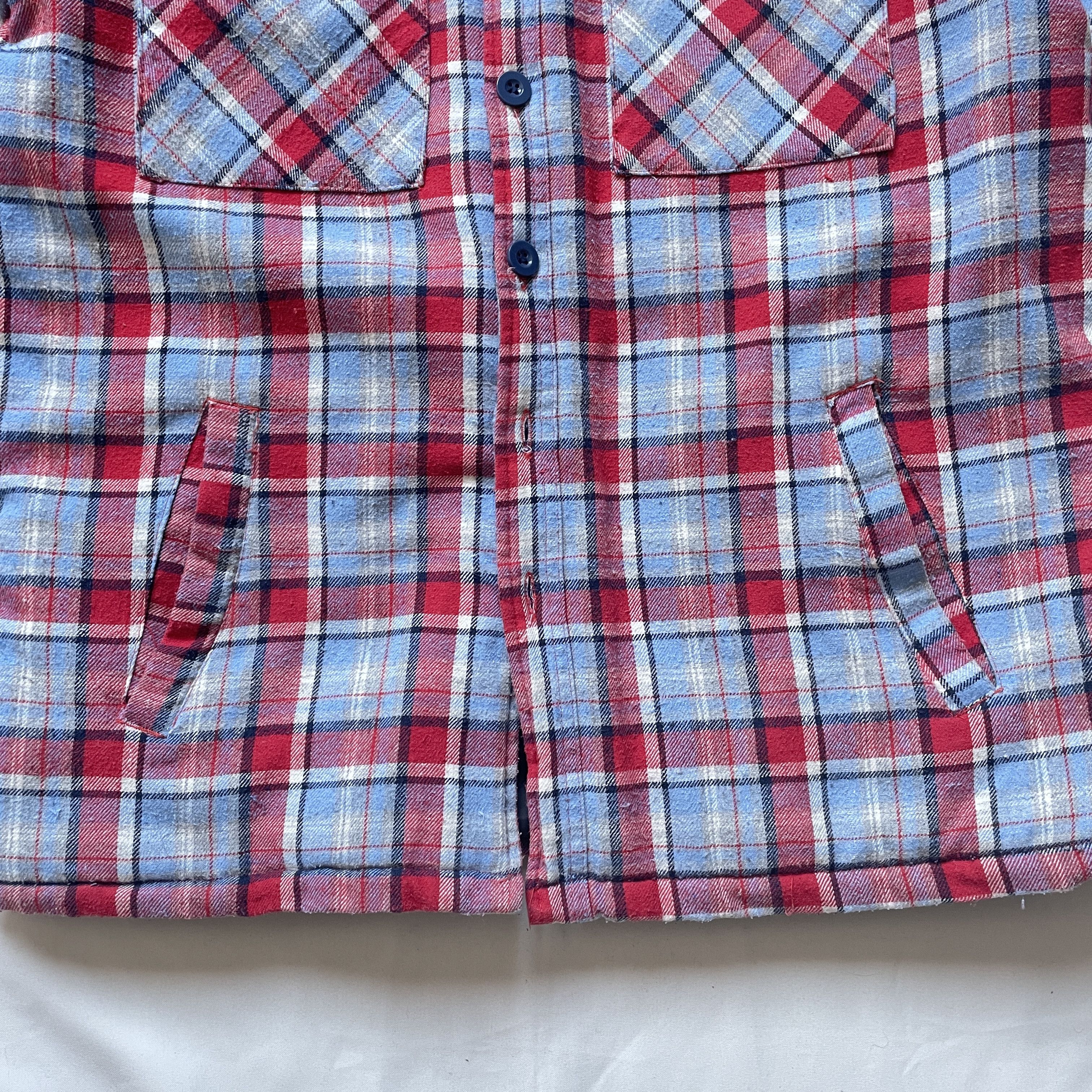Flannel Vintage Padded Flannel Overshirt Size M Size US M / EU 48-50 / 2 - 6 Thumbnail