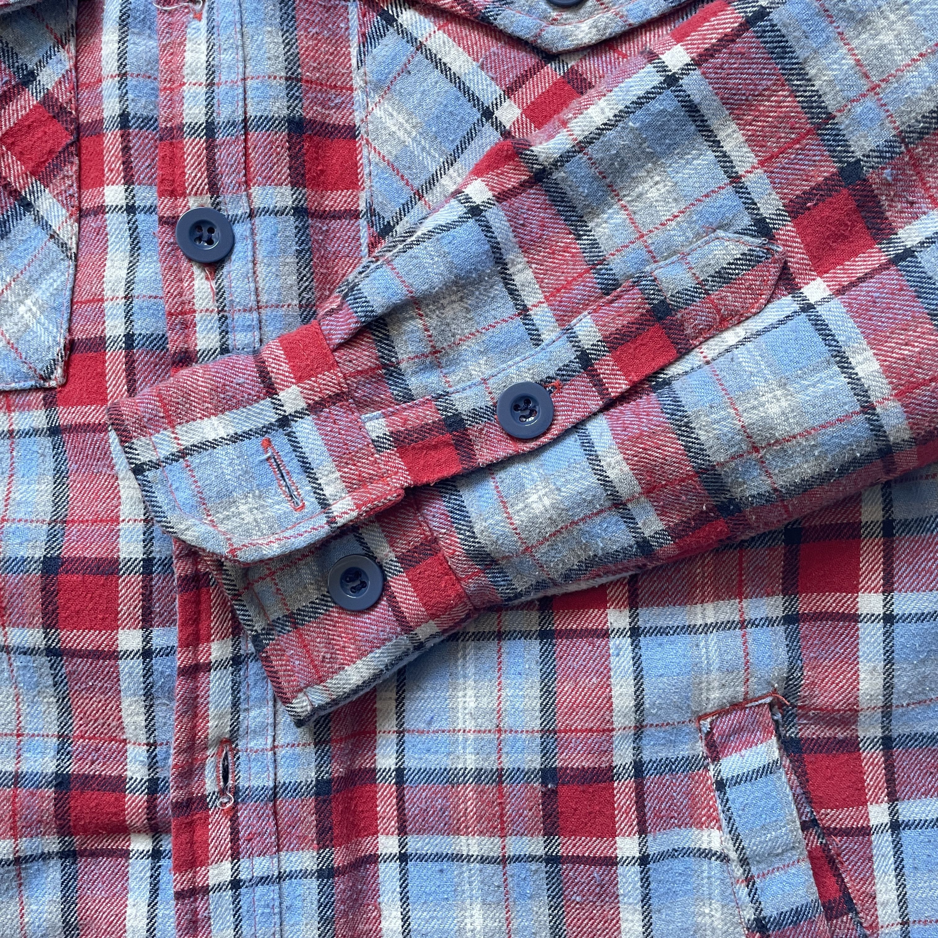 Flannel Vintage Padded Flannel Overshirt Size M Size US M / EU 48-50 / 2 - 7 Thumbnail