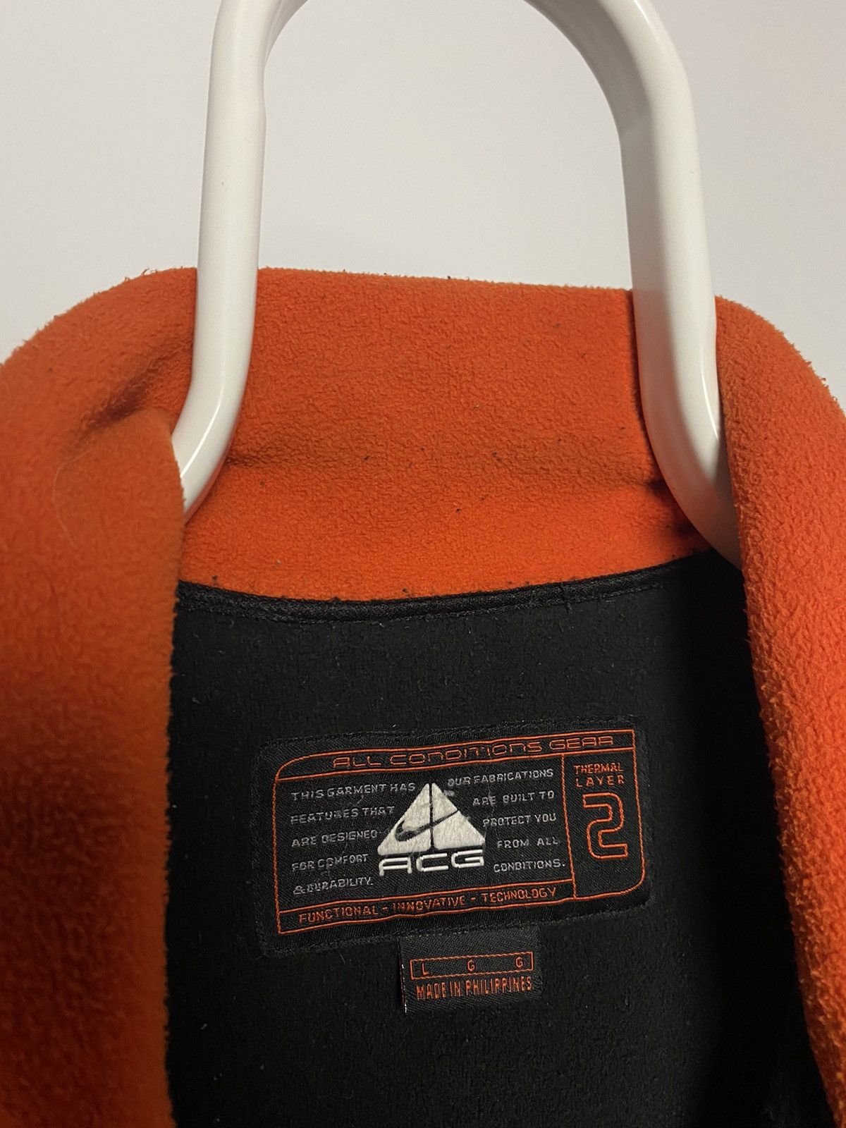 Nike ACG Nike ACG vintage cargo fleece jacket black 2000s 90s Size US XL / EU 56 / 4 - 3 Thumbnail