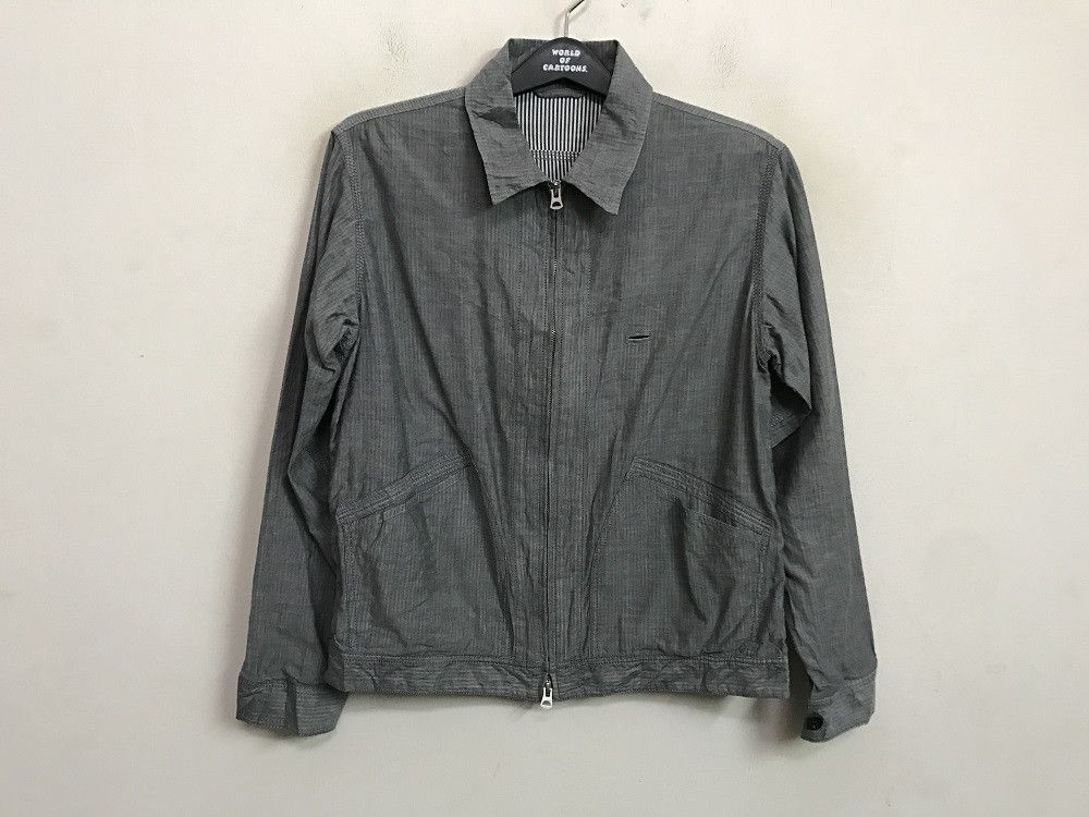 Steven Alan Steven Alan BLACKER Japan Lightweight Cotton Zipper Jacket Size US M / EU 48-50 / 2 - 1 Thumbnail