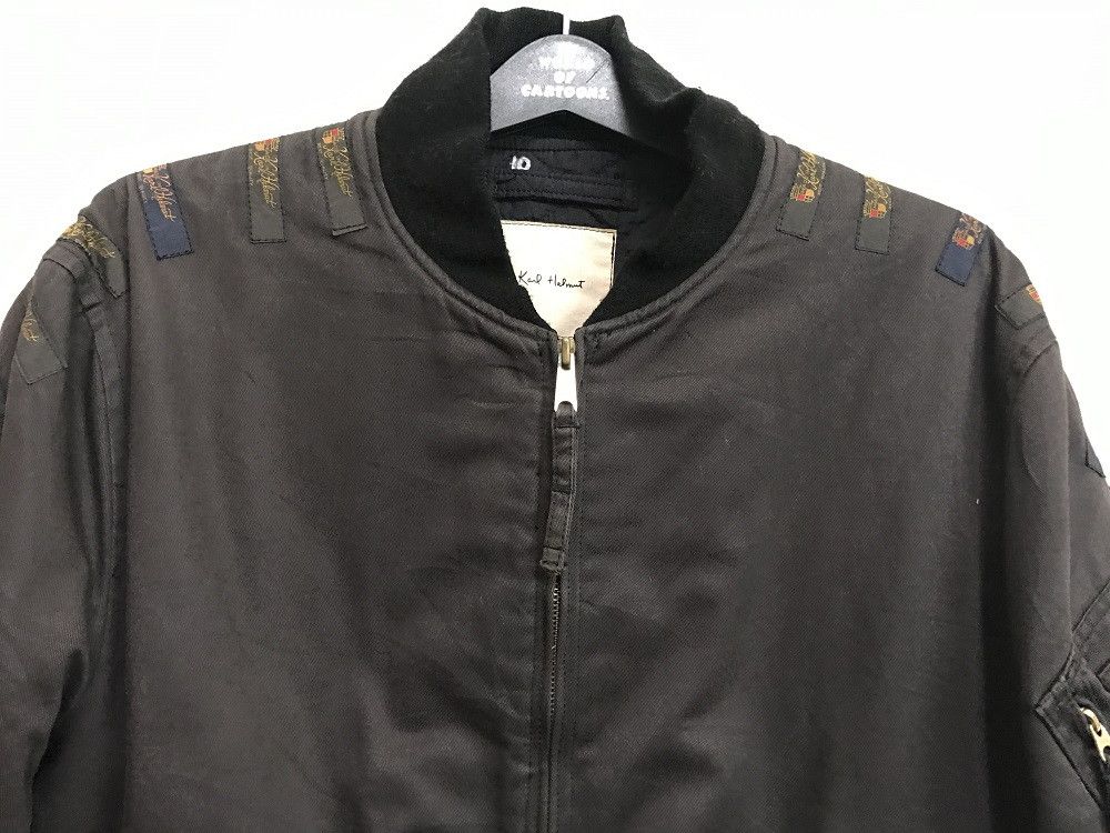 Karl Helmut Old Karl Helmut Bear Patches Bomber Jacket Size US L / EU 52-54 / 3 - 2 Thumbnail
