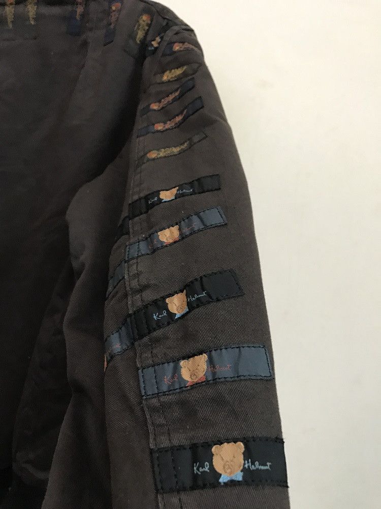 Karl Helmut Old Karl Helmut Bear Patches Bomber Jacket Size US L / EU 52-54 / 3 - 12 Thumbnail