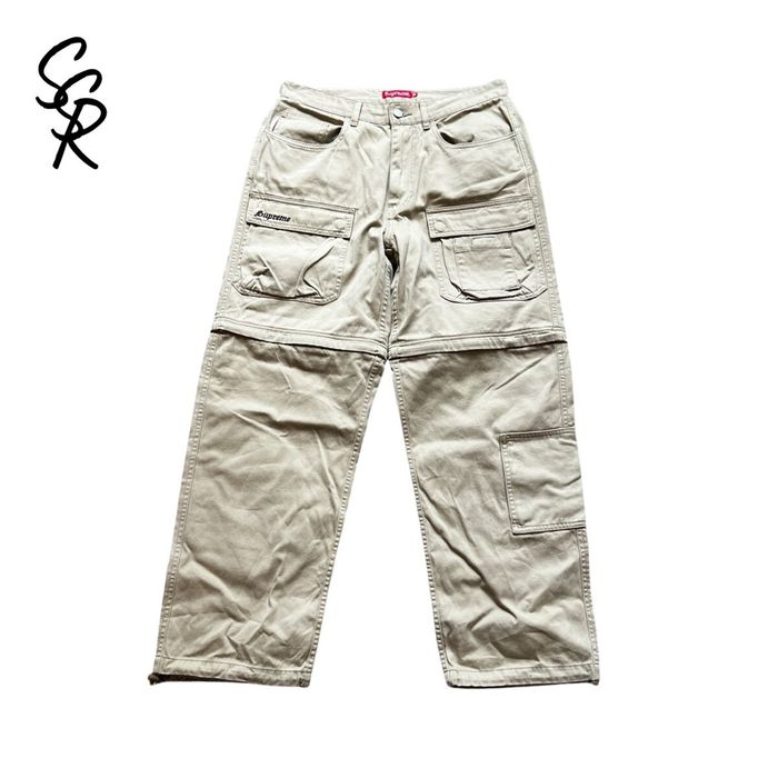Supreme Supreme Zip-Off Utility Pant Khaki 2-in-1 Pant Shorts