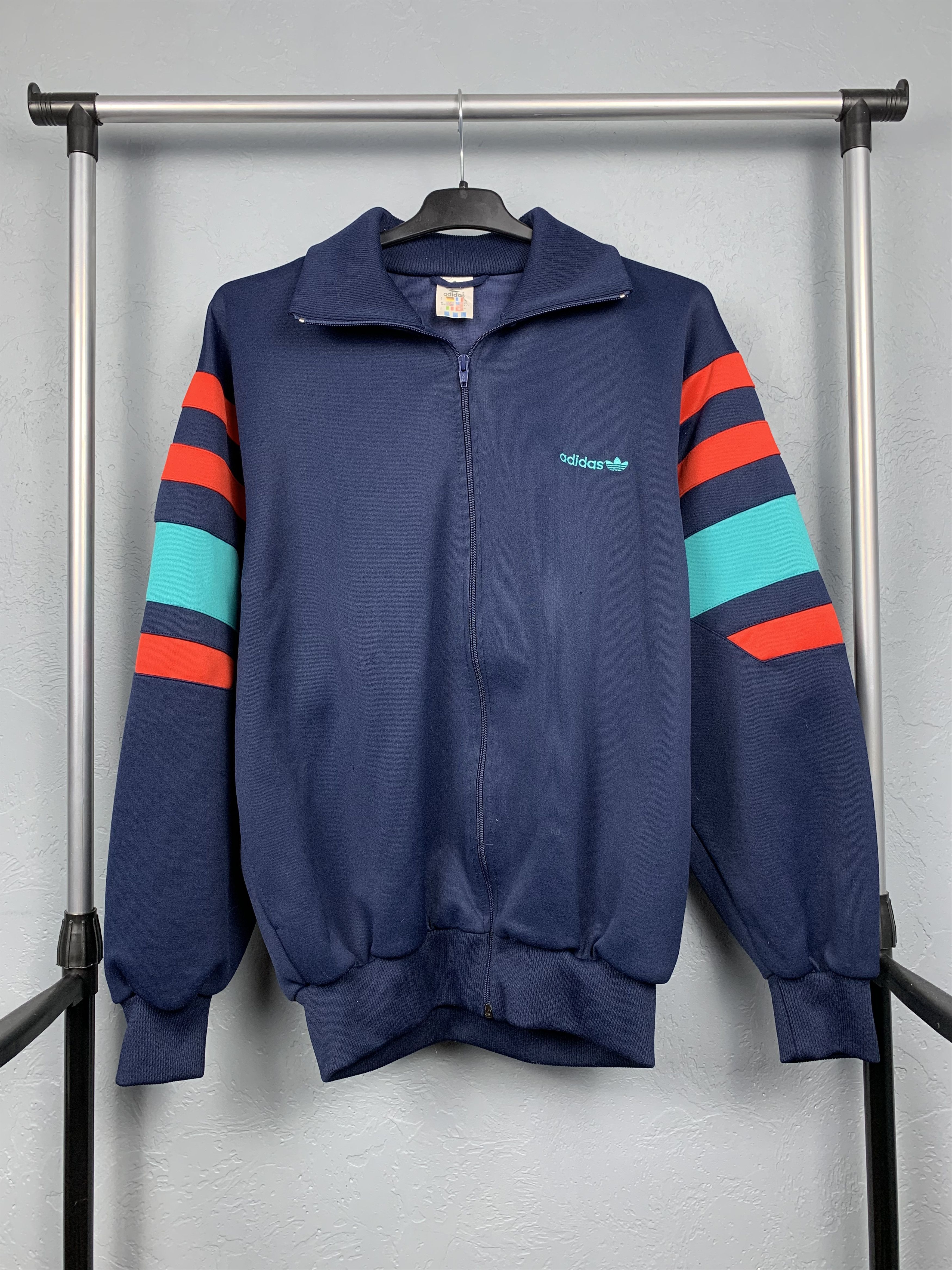 Adidas Adidas Vintage Mens Track Top Jacket Size US XL / EU 56 / 4 - 1 Thumbnail