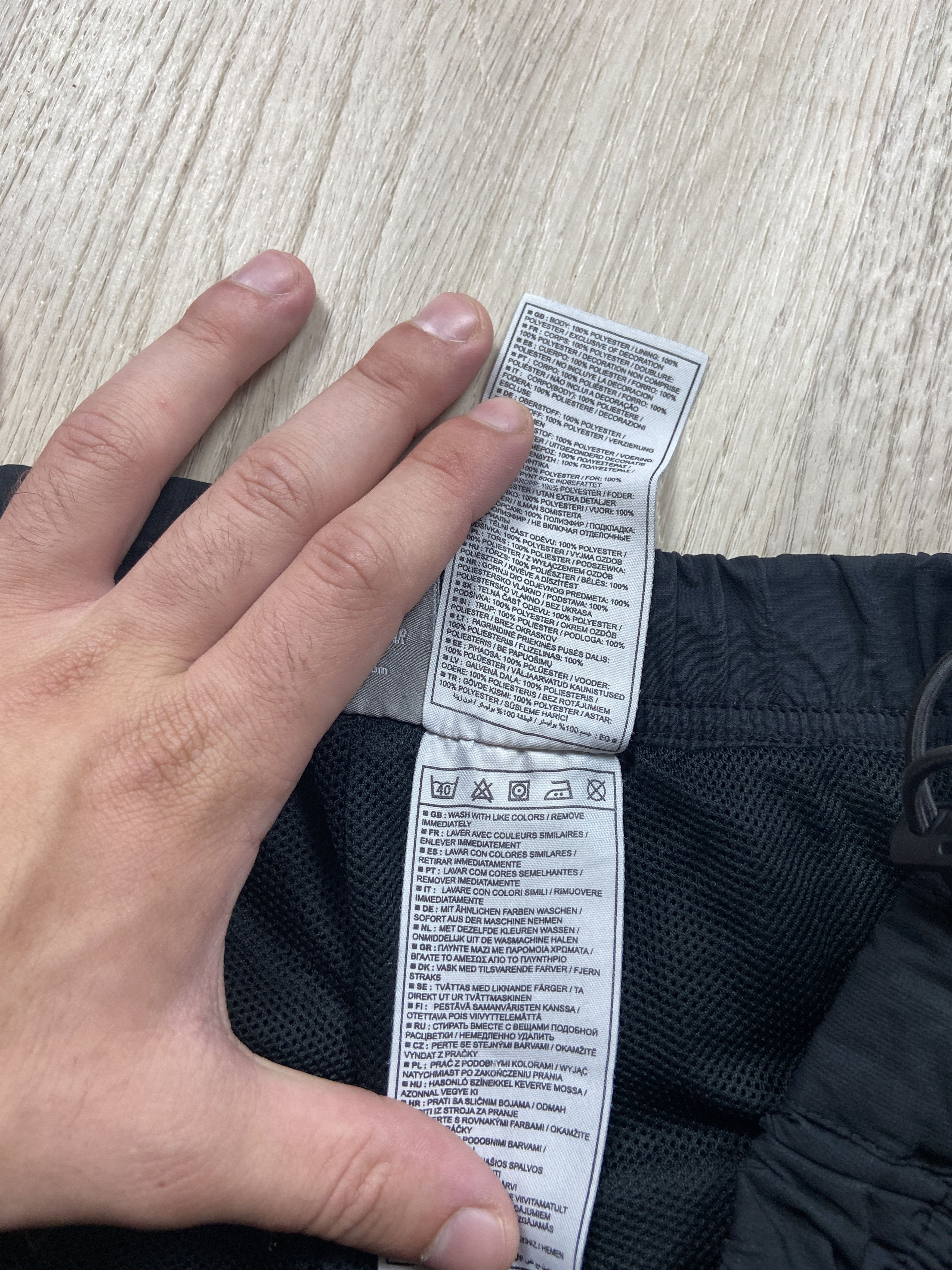 Nike × Vintage Nike Premier Vintage Distressed Mens Nylon Pants Drill style Size US 32 / EU 48 - 7 Thumbnail
