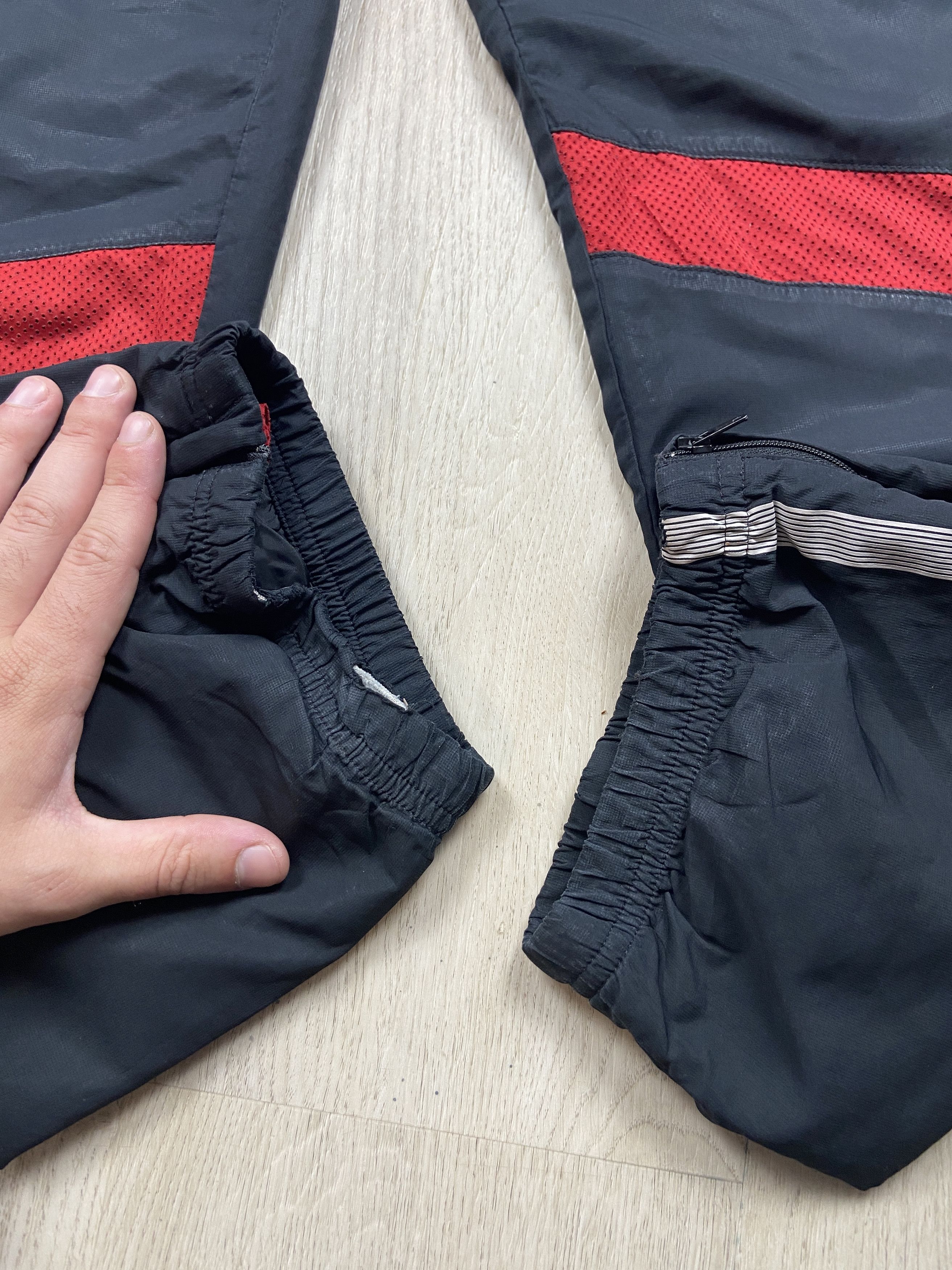 Nike × Vintage Nike Premier Vintage Distressed Mens Nylon Pants Drill style Size US 32 / EU 48 - 4 Thumbnail