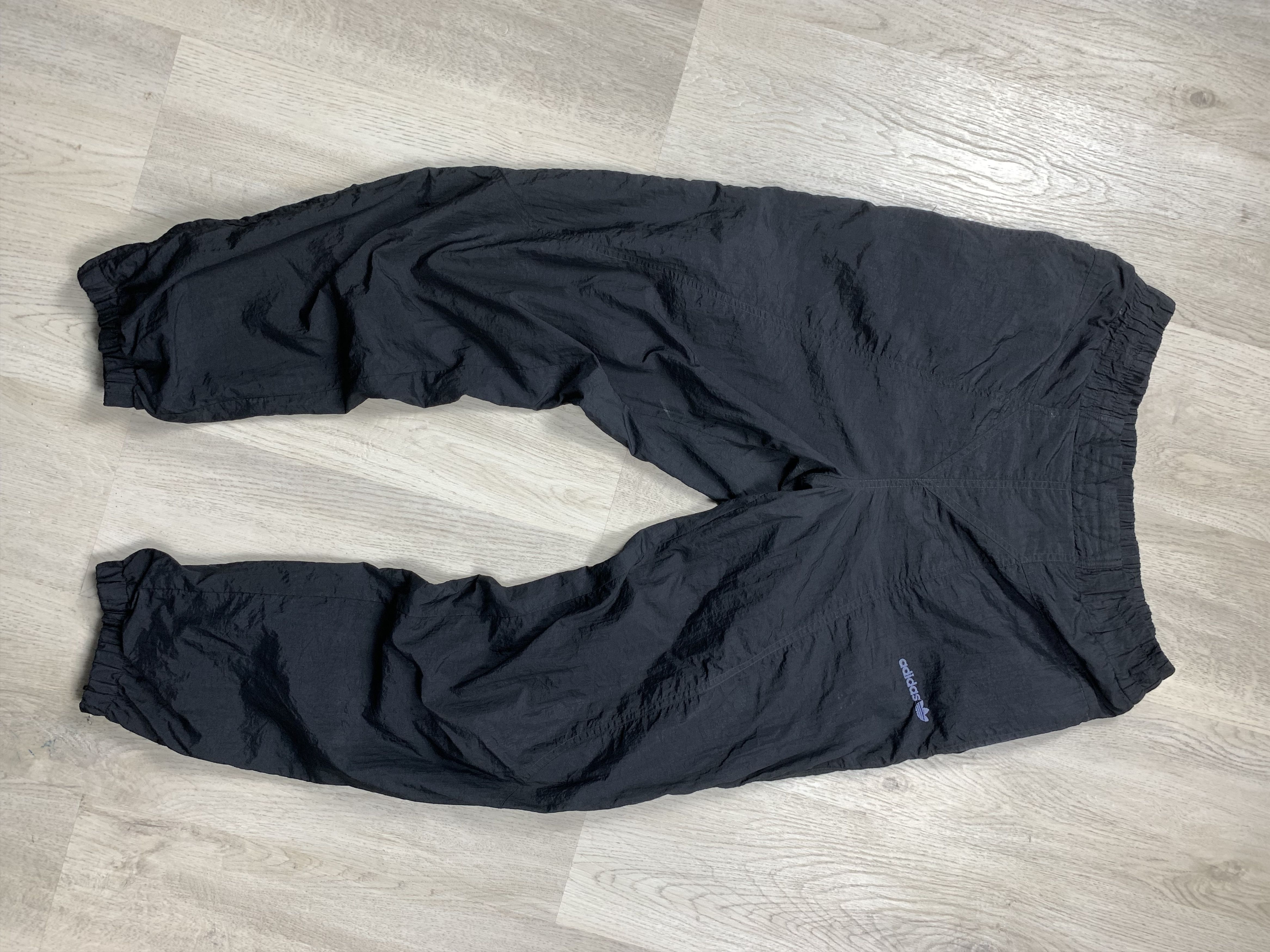 Adidas × Vintage Adidas 90s Vintage Nylon Mens Track Pants Drill Size US 32 / EU 48 - 1 Thumbnail