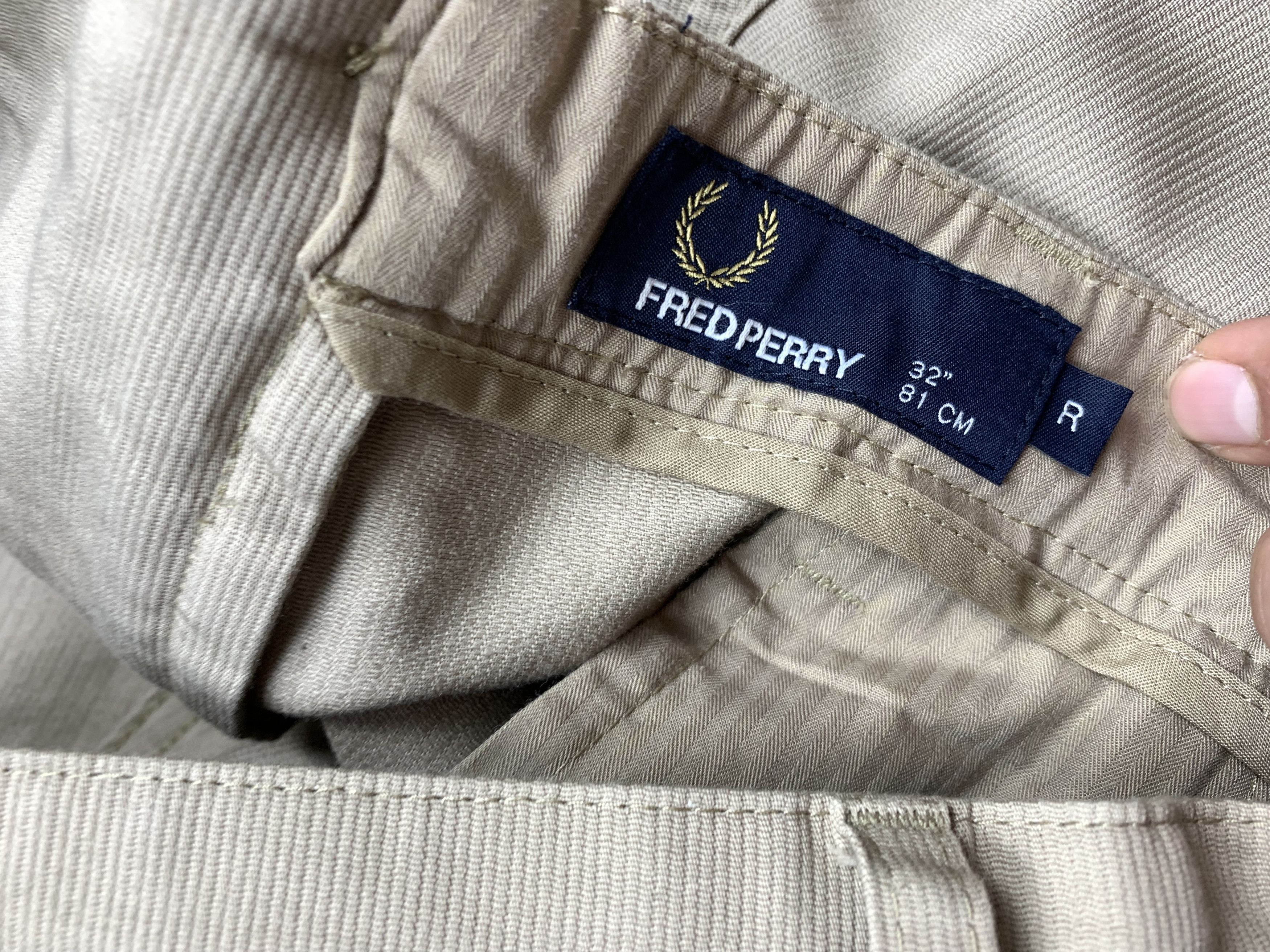 Fred Perry Fred Perry Mens Chino Pants Size US 32 / EU 48 - 9 Thumbnail