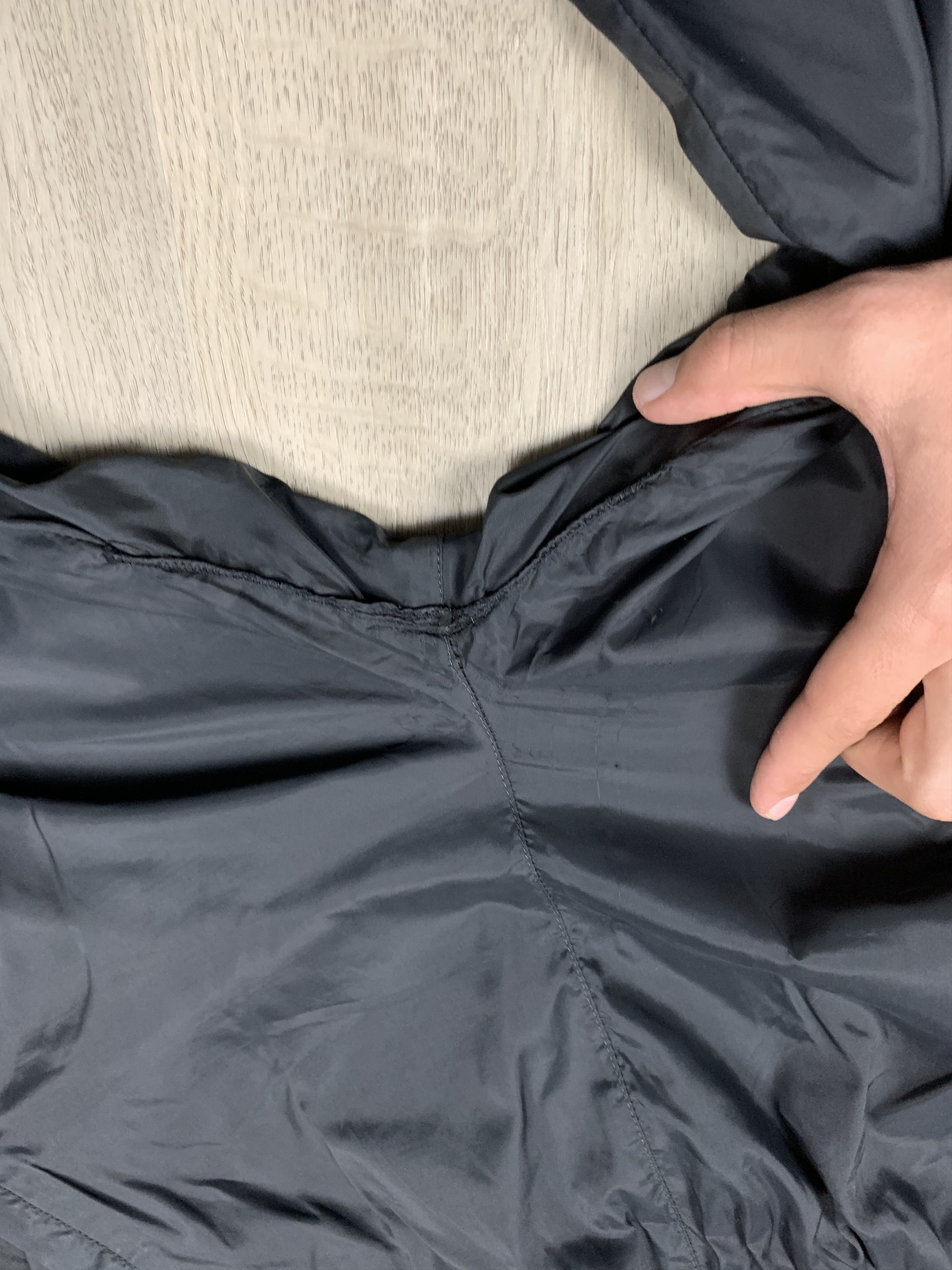 Nike × Vintage Nike Vintage Distressed Nylon Pants Y2K Drill Gorpcore Size US 32 / EU 48 - 5 Thumbnail