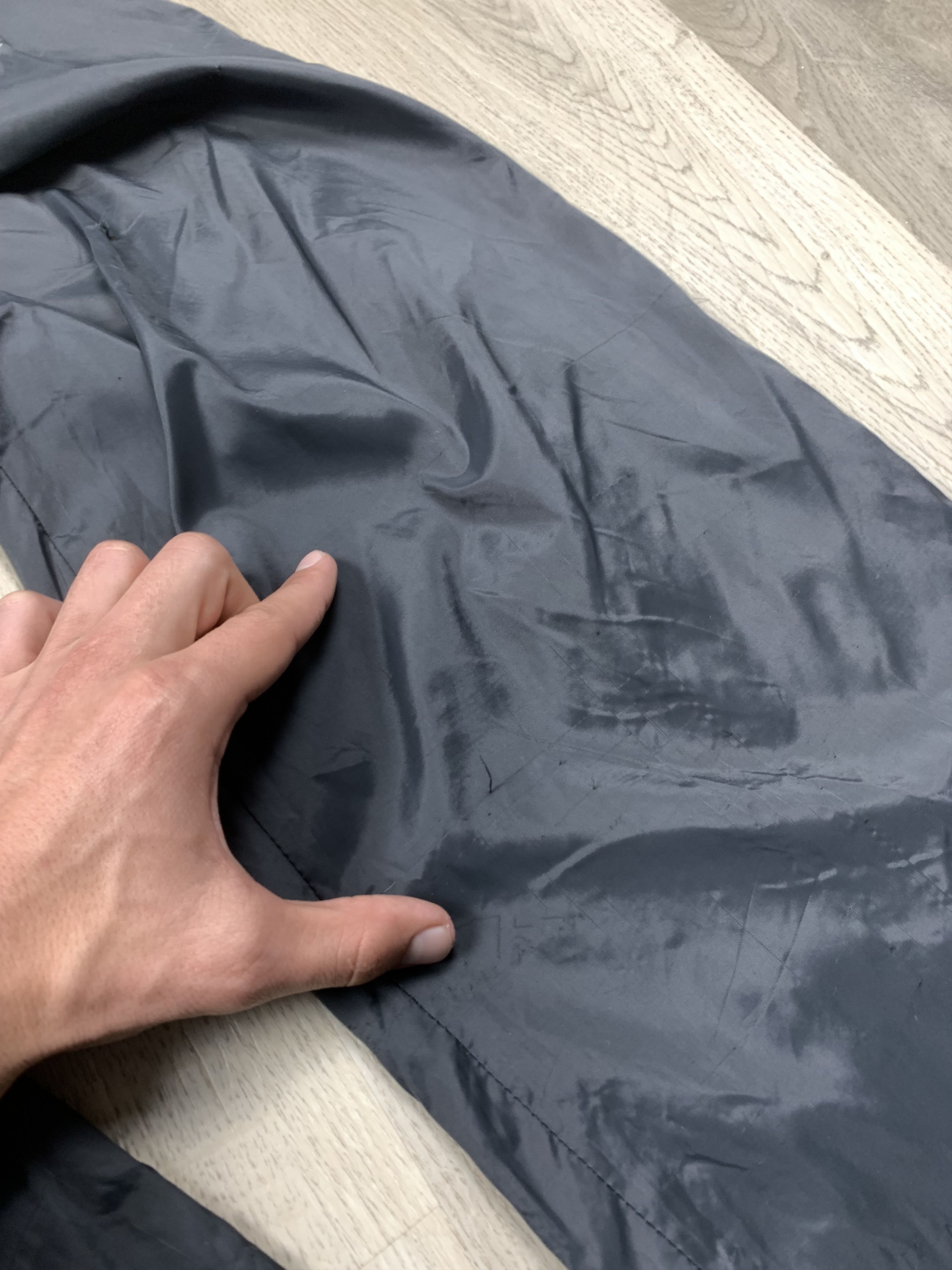 Nike × Vintage Nike Vintage Distressed Nylon Pants Y2K Drill Gorpcore Size US 32 / EU 48 - 6 Thumbnail