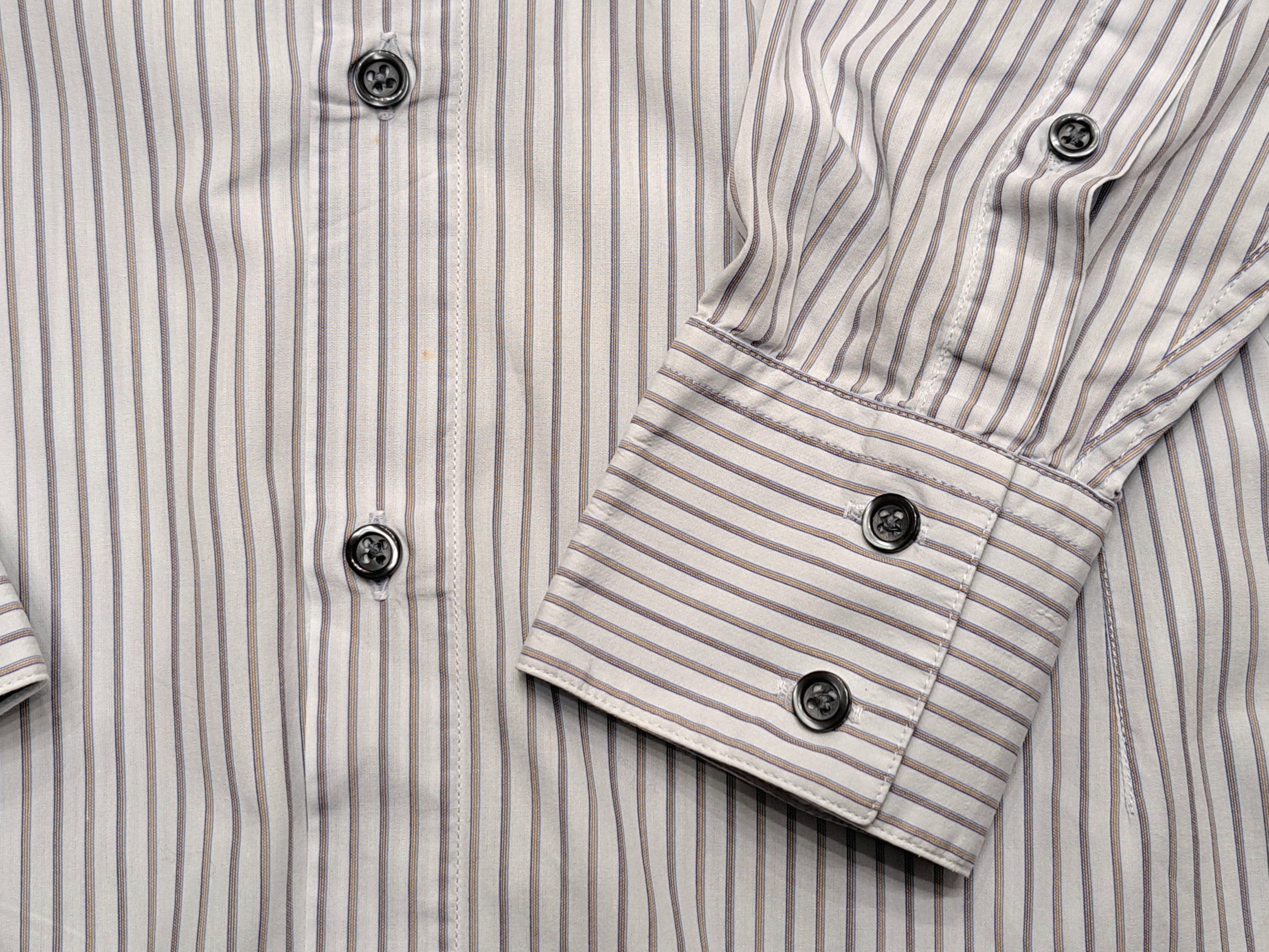 Reiss REISS button up shirt M size long sleve striped Size 42R - 6 Thumbnail