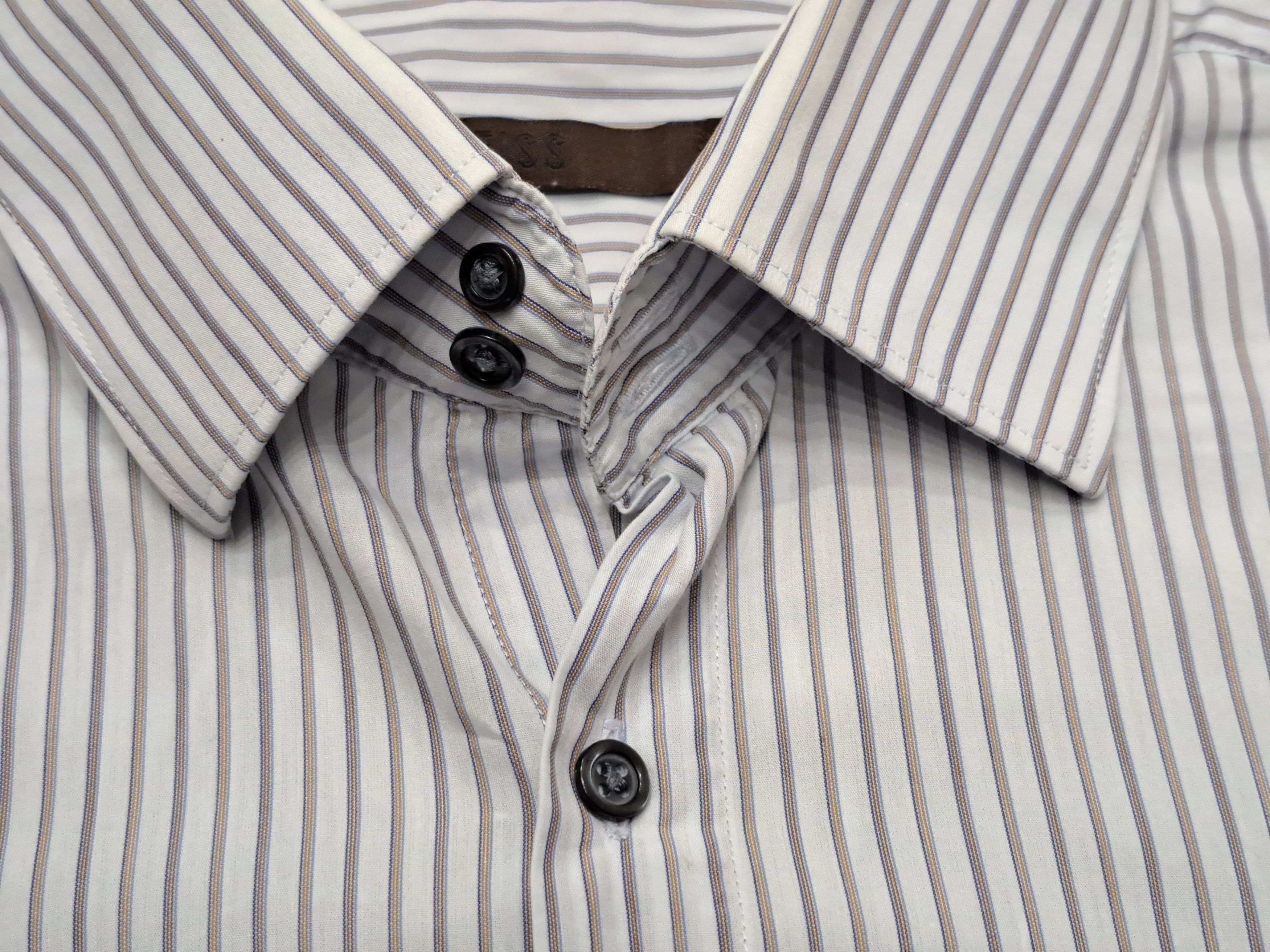 Reiss REISS button up shirt M size long sleve striped Size 42R - 5 Thumbnail