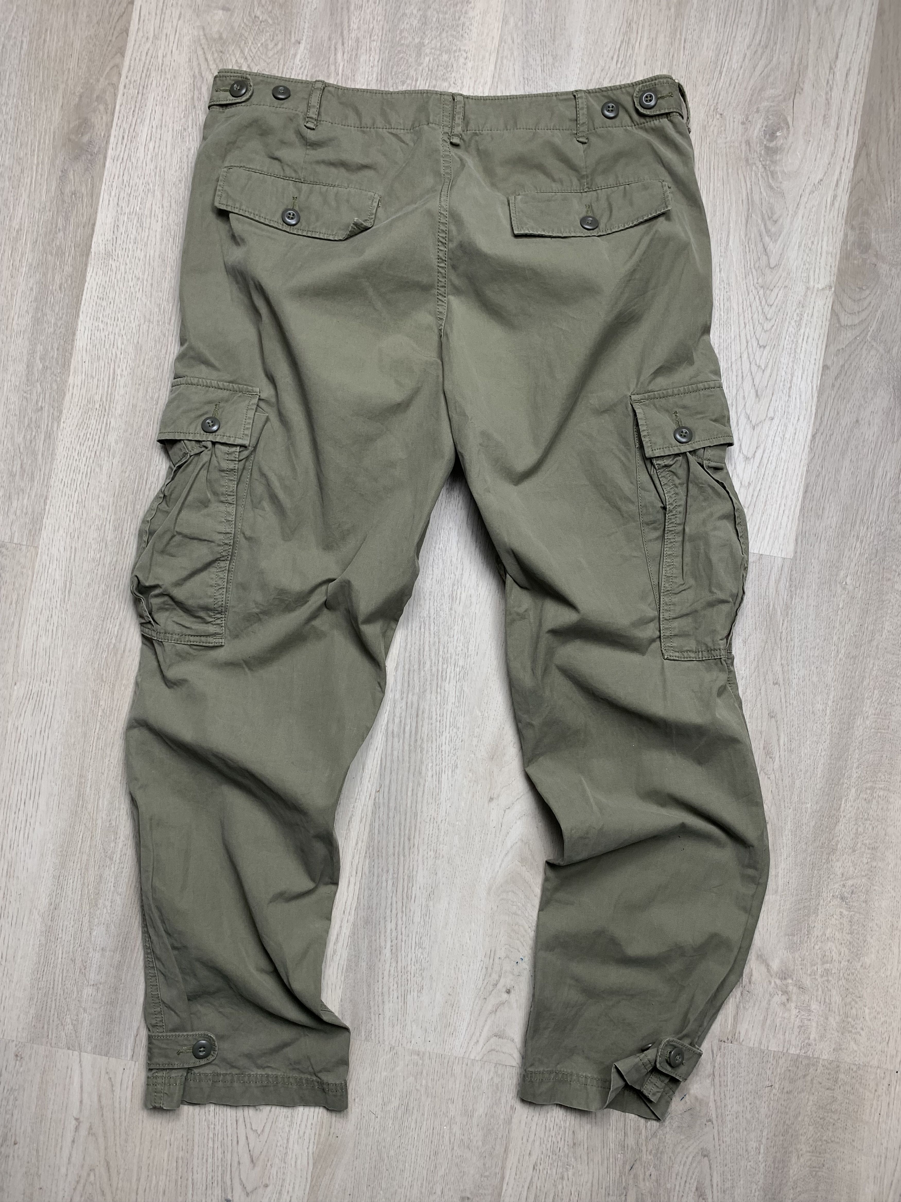 Gap Gap Mens Multipocket Cargo Pants Y2K Size US 34 / EU 50 - 6 Thumbnail