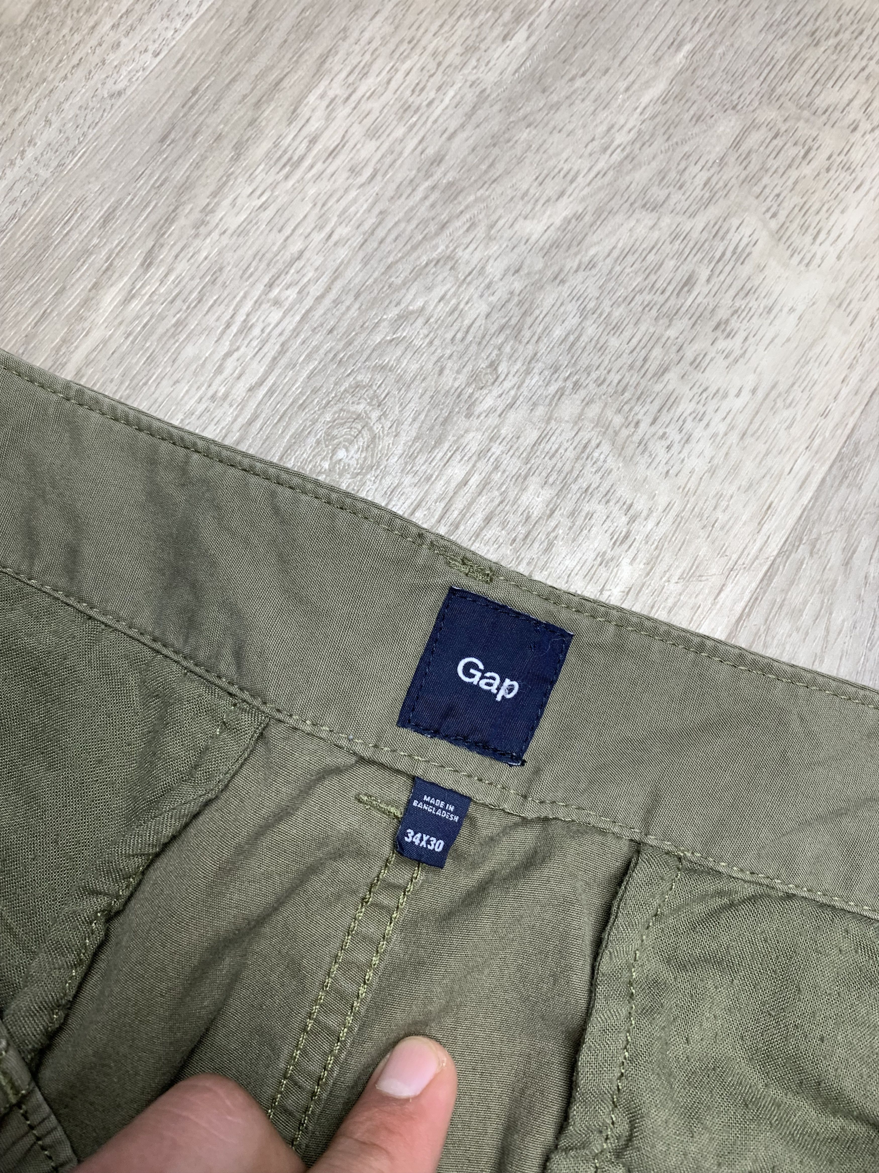 Gap Gap Mens Multipocket Cargo Pants Y2K Size US 34 / EU 50 - 4 Thumbnail