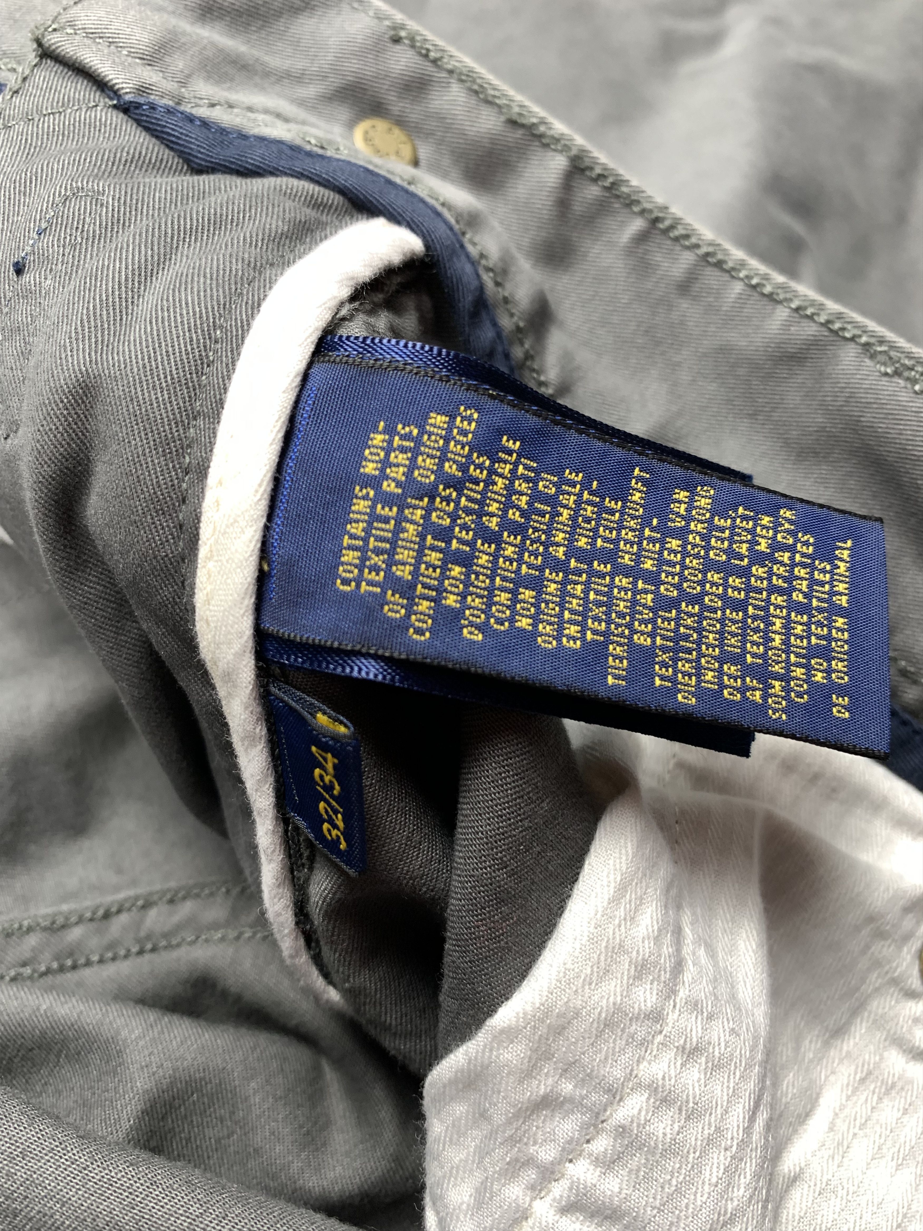 Polo Ralph Lauren × Ralph Lauren Polo Ralph Lauren Mens Chino Pants Size US 32 / EU 48 - 9 Thumbnail
