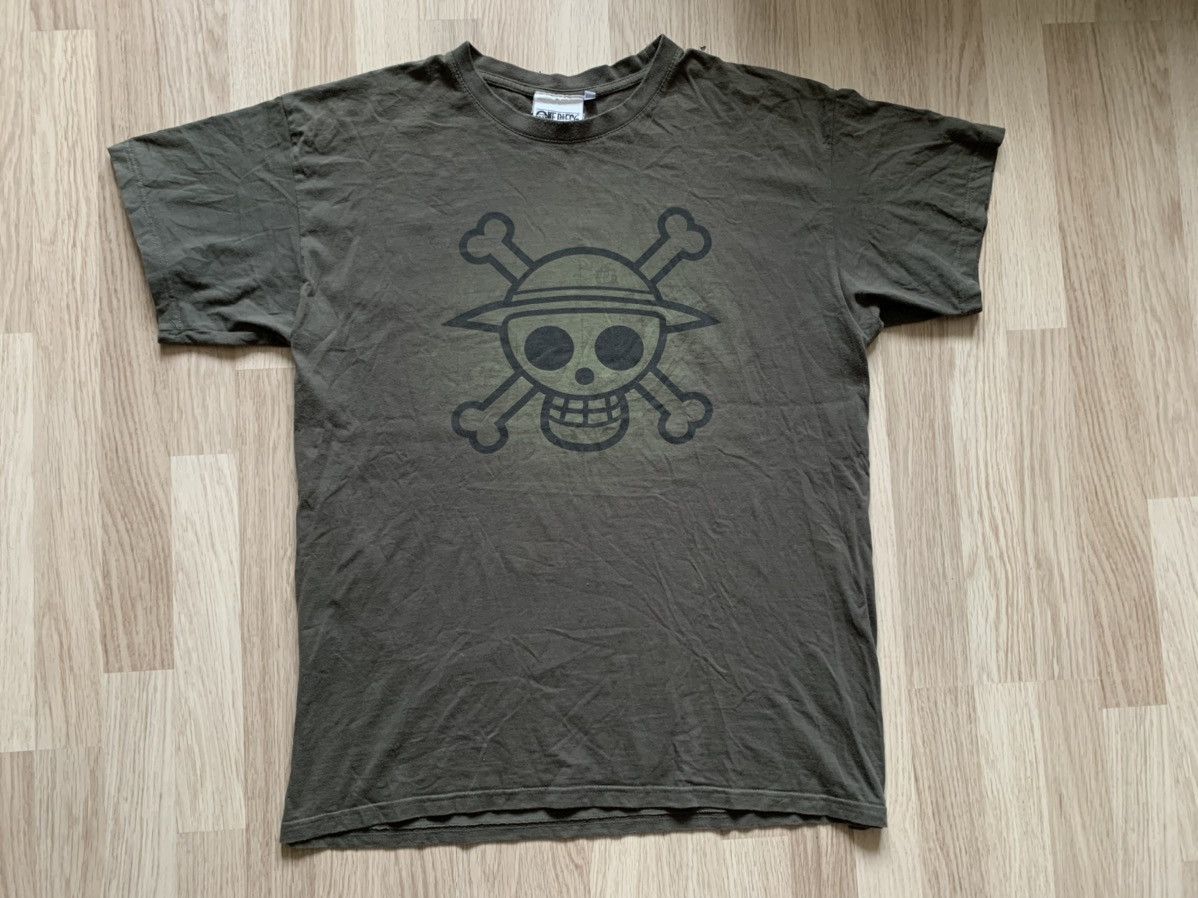 Anime One Piece hat pirates vintage t shirt Size US XXL / EU 58 / 5 - 2 Thumbnail