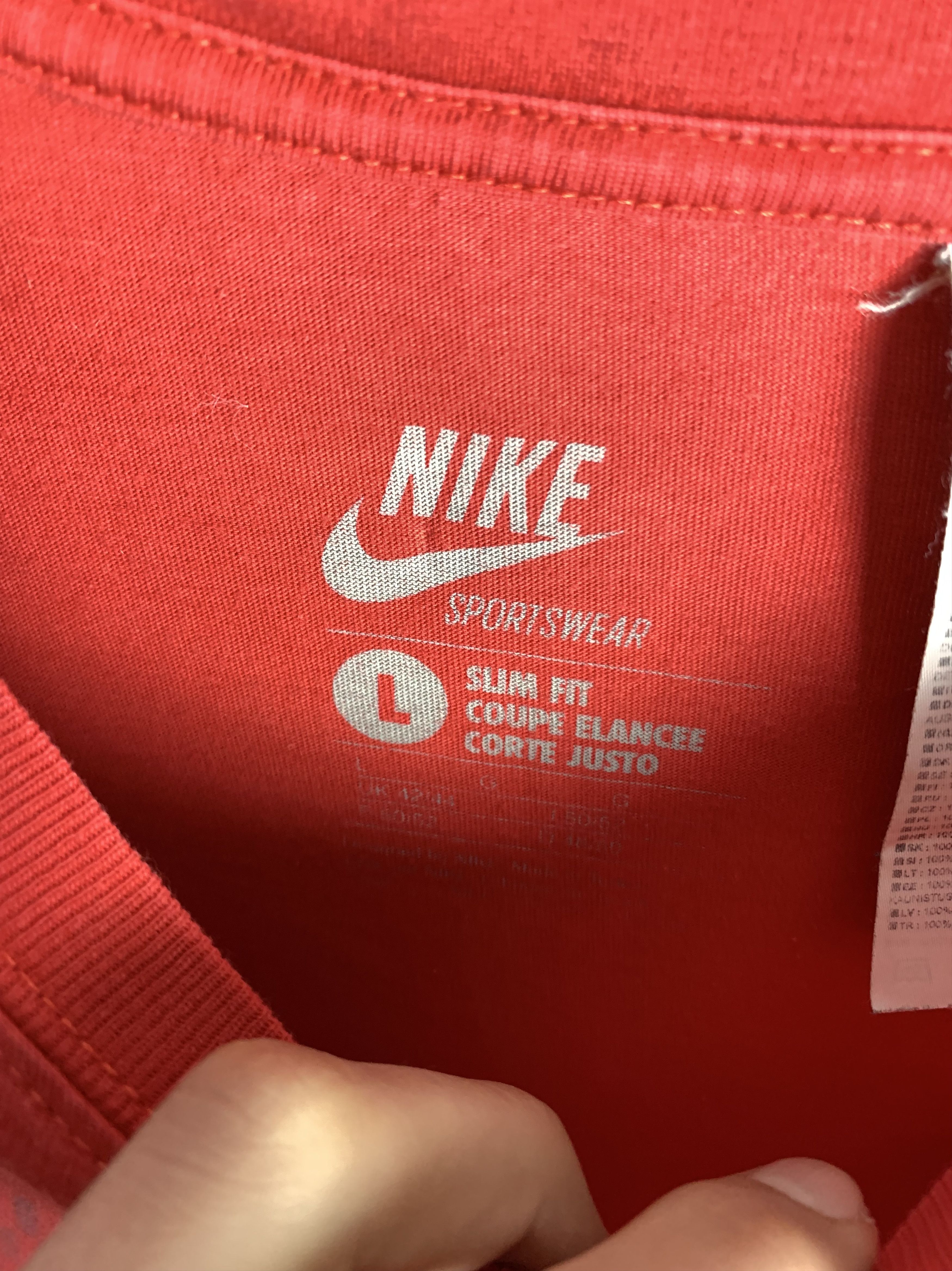Nike × Vintage Nike Vintage Mens T-Shirt Tee Size US L / EU 52-54 / 3 - 5 Thumbnail