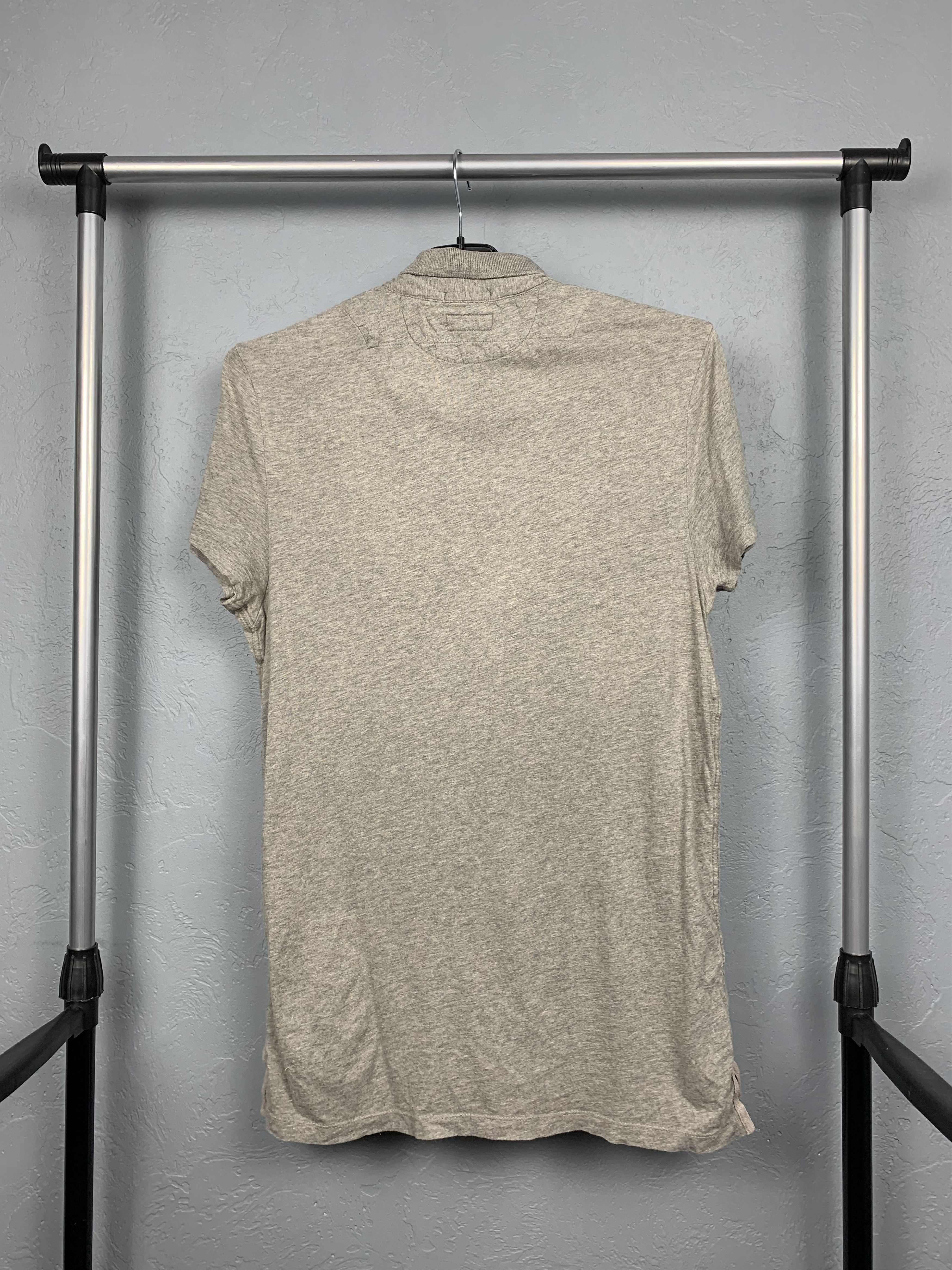 Allsaints Allsaints Sandringham Grey Mens Polo Shirt Size US S / EU 44-46 / 1 - 6 Thumbnail